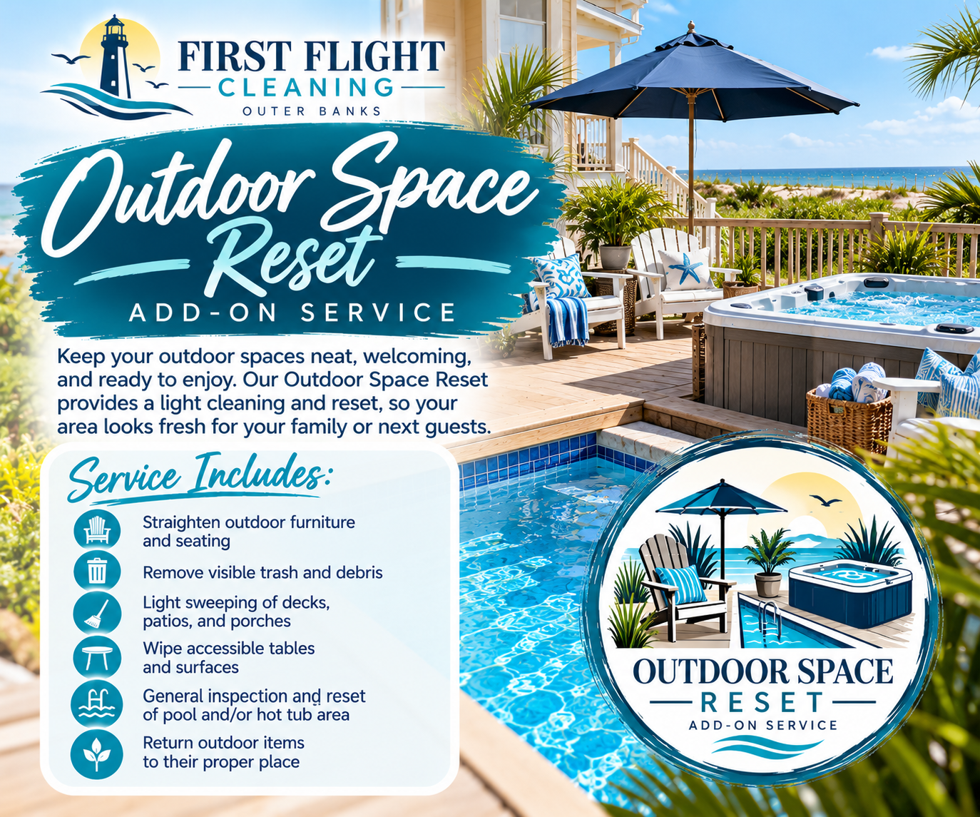 Outdoor Space Reset!