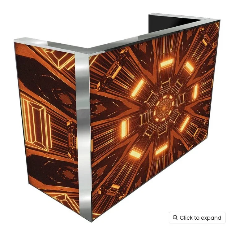 LED Video Wall DJ Booth Facade