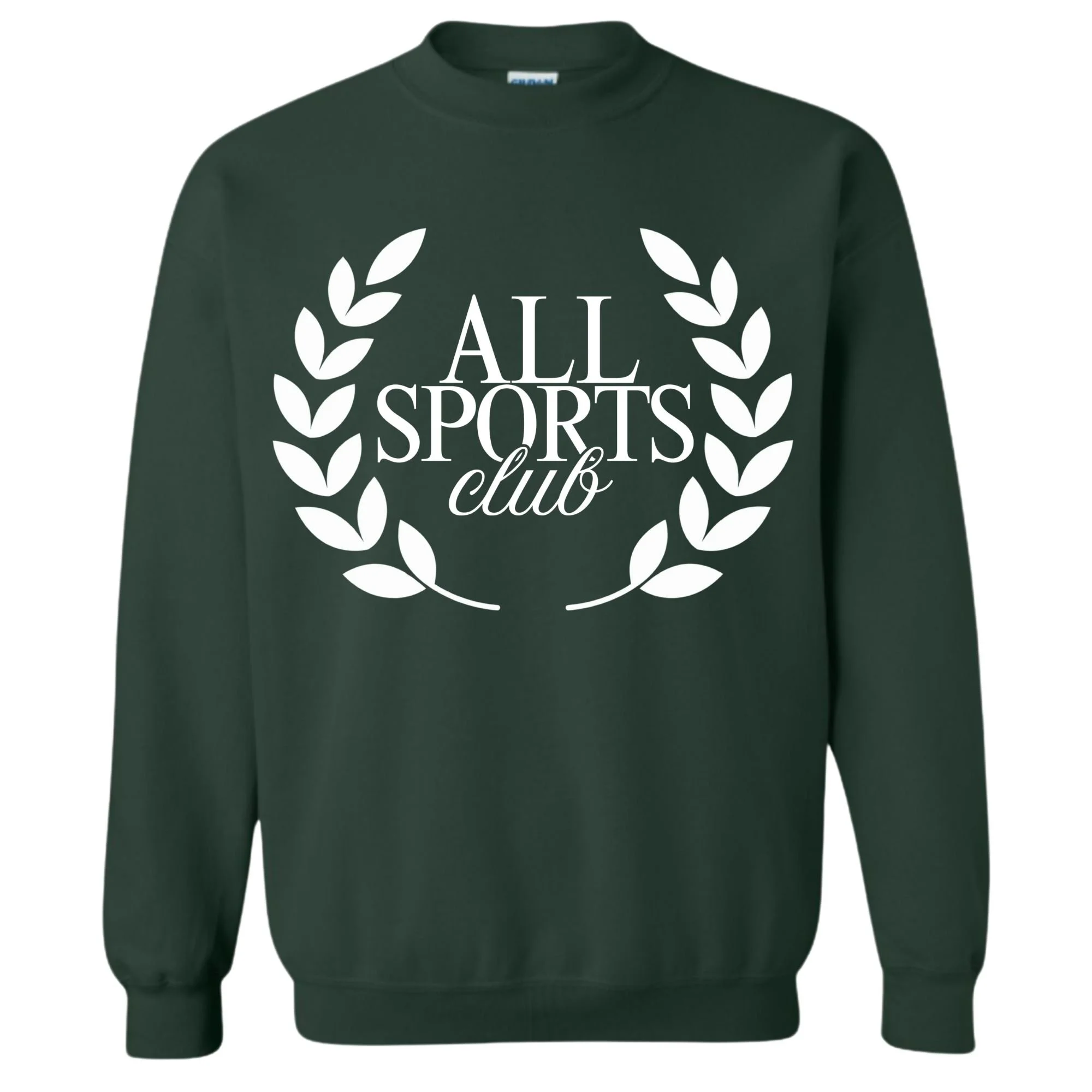 All Sports Club-Crew Crest-Unisex-FOREST