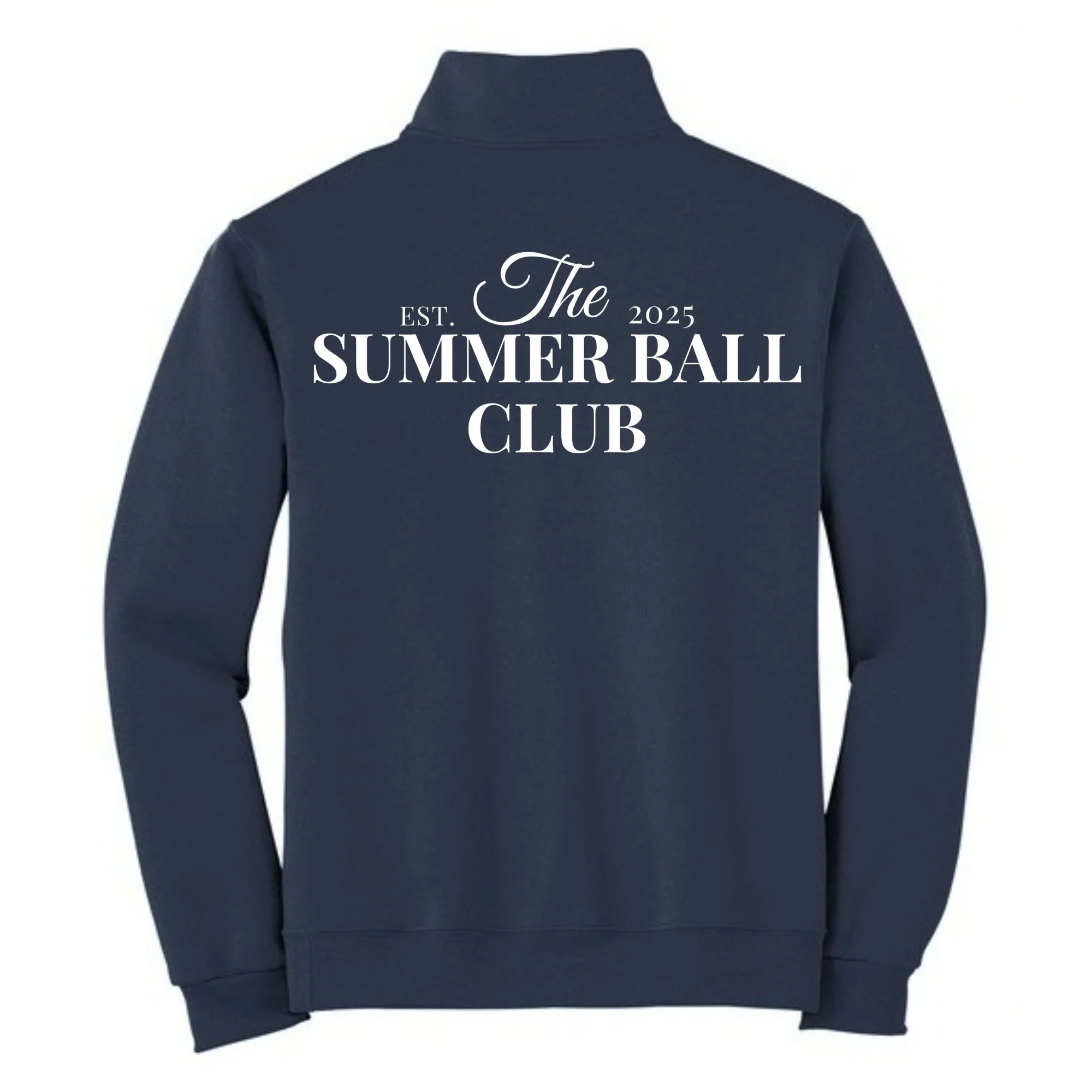 Summer Ball Club-1/4 Zip-Unisex