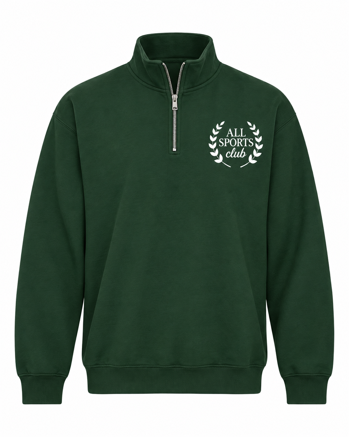 All Sports Club-1/4 Zip-Unisex-FOREST