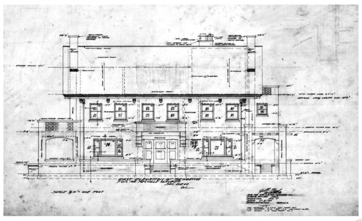 The Gemmell house, a 1916 Pueblo Revival in Mission Hills