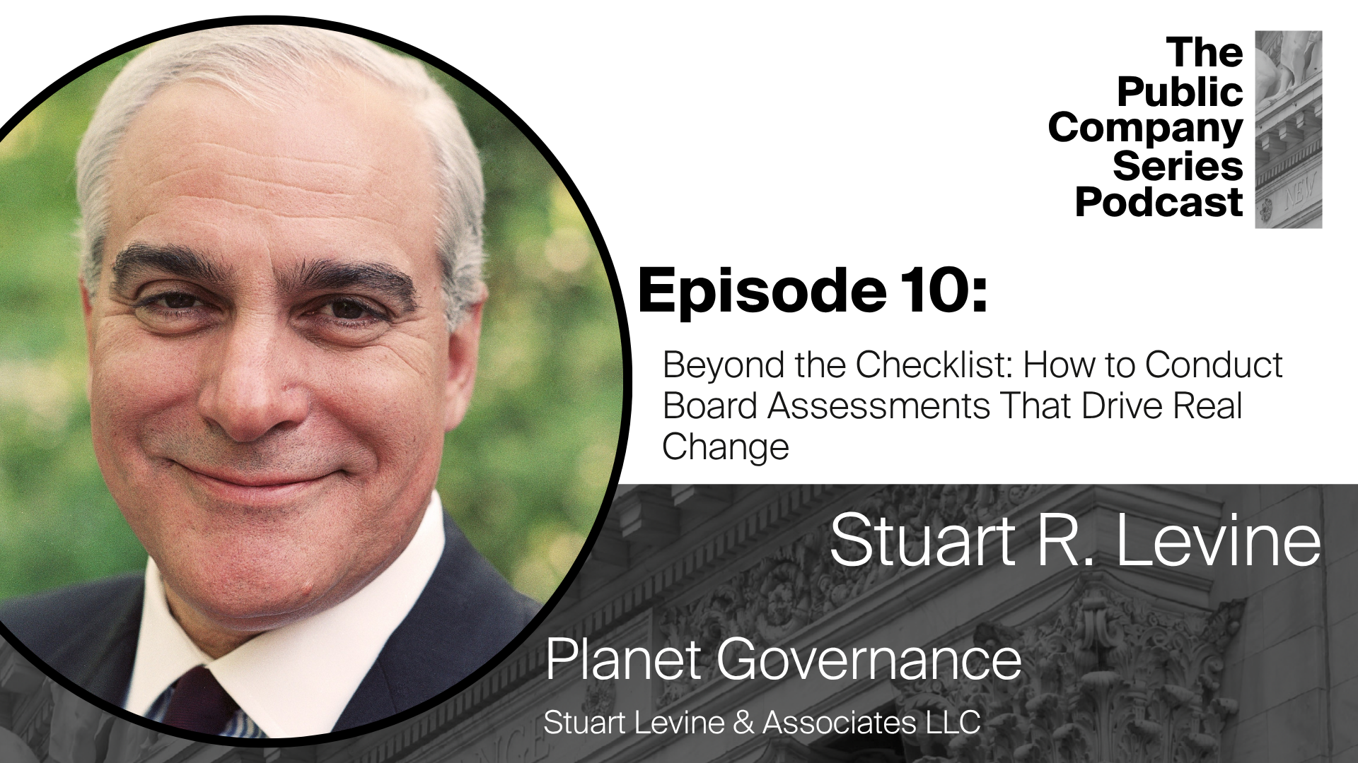 Beyond the Checklist: How to Conduct Board Assessments That Drive Real Change [Stuart Levine]