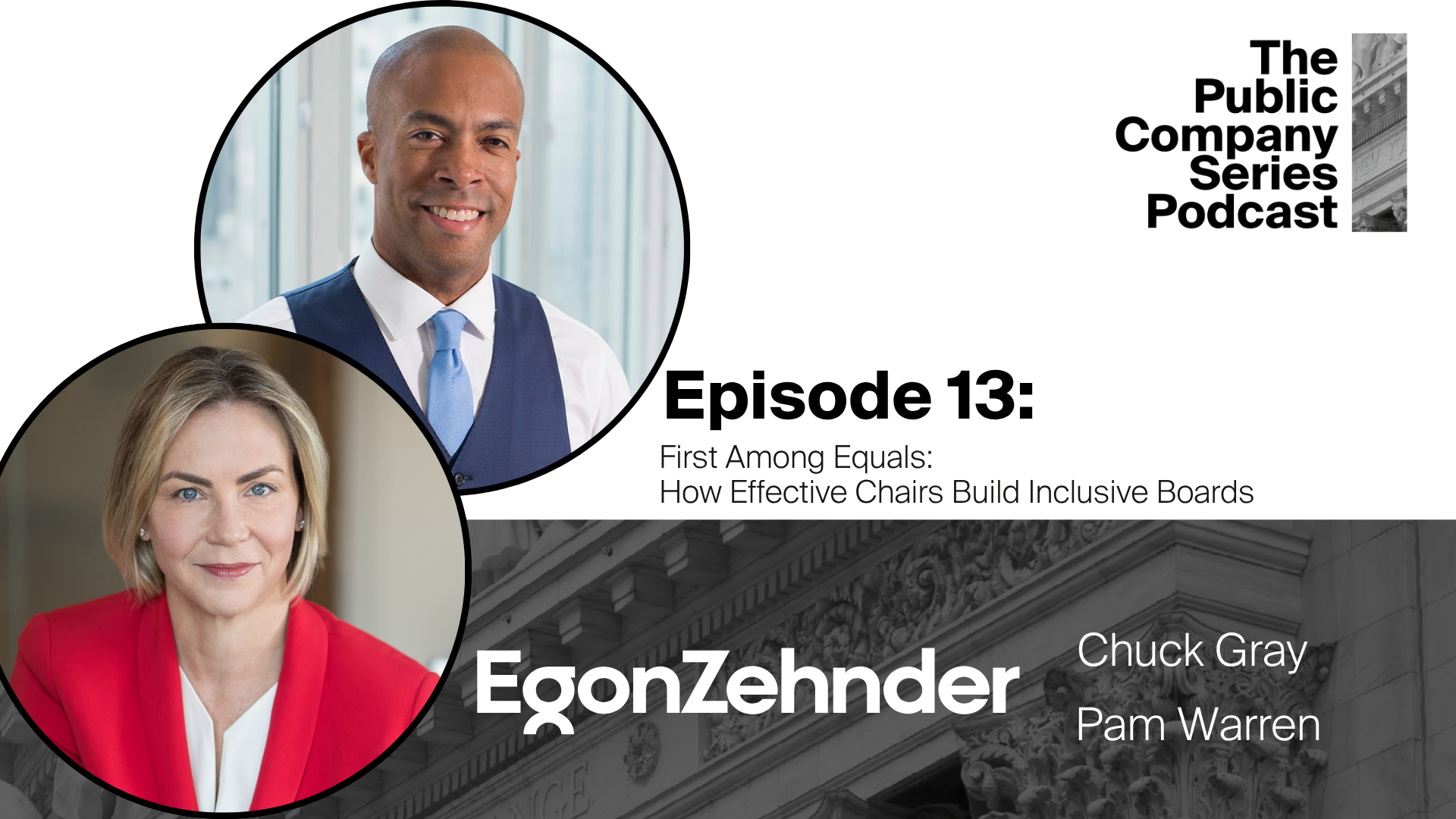 First Among Equals: How Effective Chairs Build Inclusive Boards [Egon Zehnder]