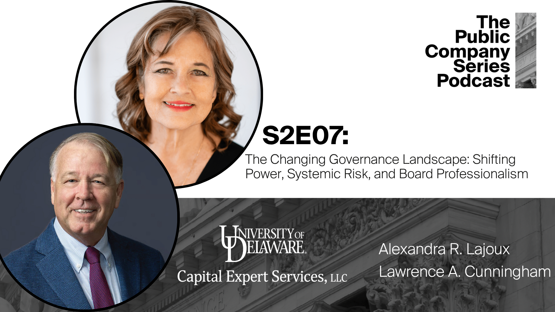  The Changing Governance Landscape: Shifting Power, Systemic Risk, and Board Professionalism [UD & CES]