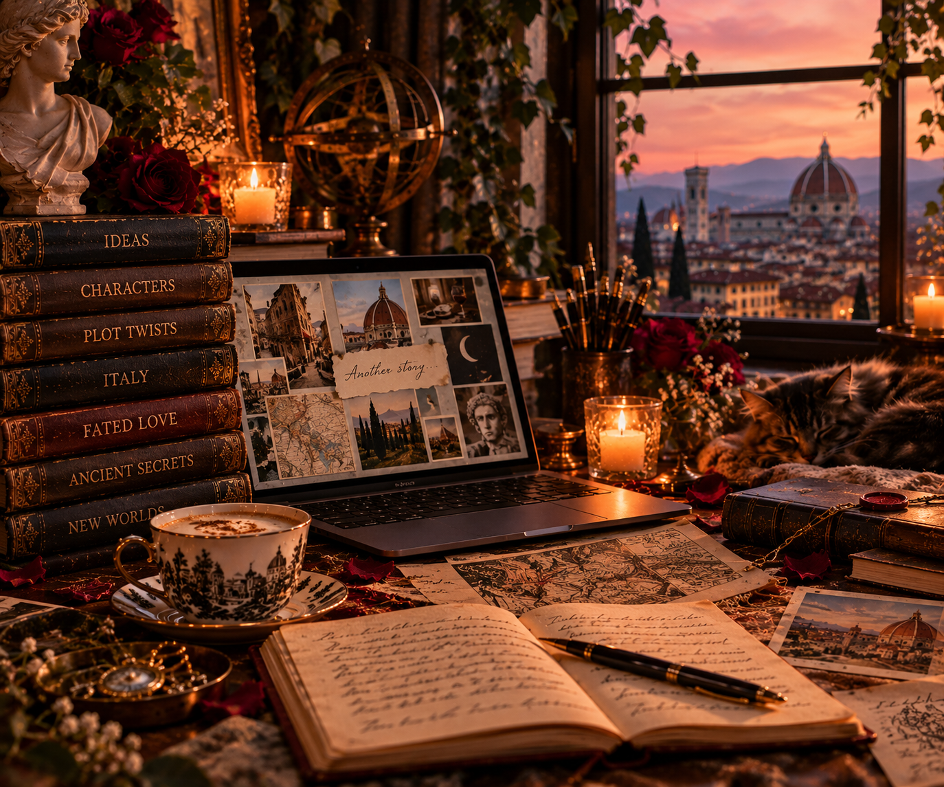 Behind the Pages: Where My Stories Actually Begin