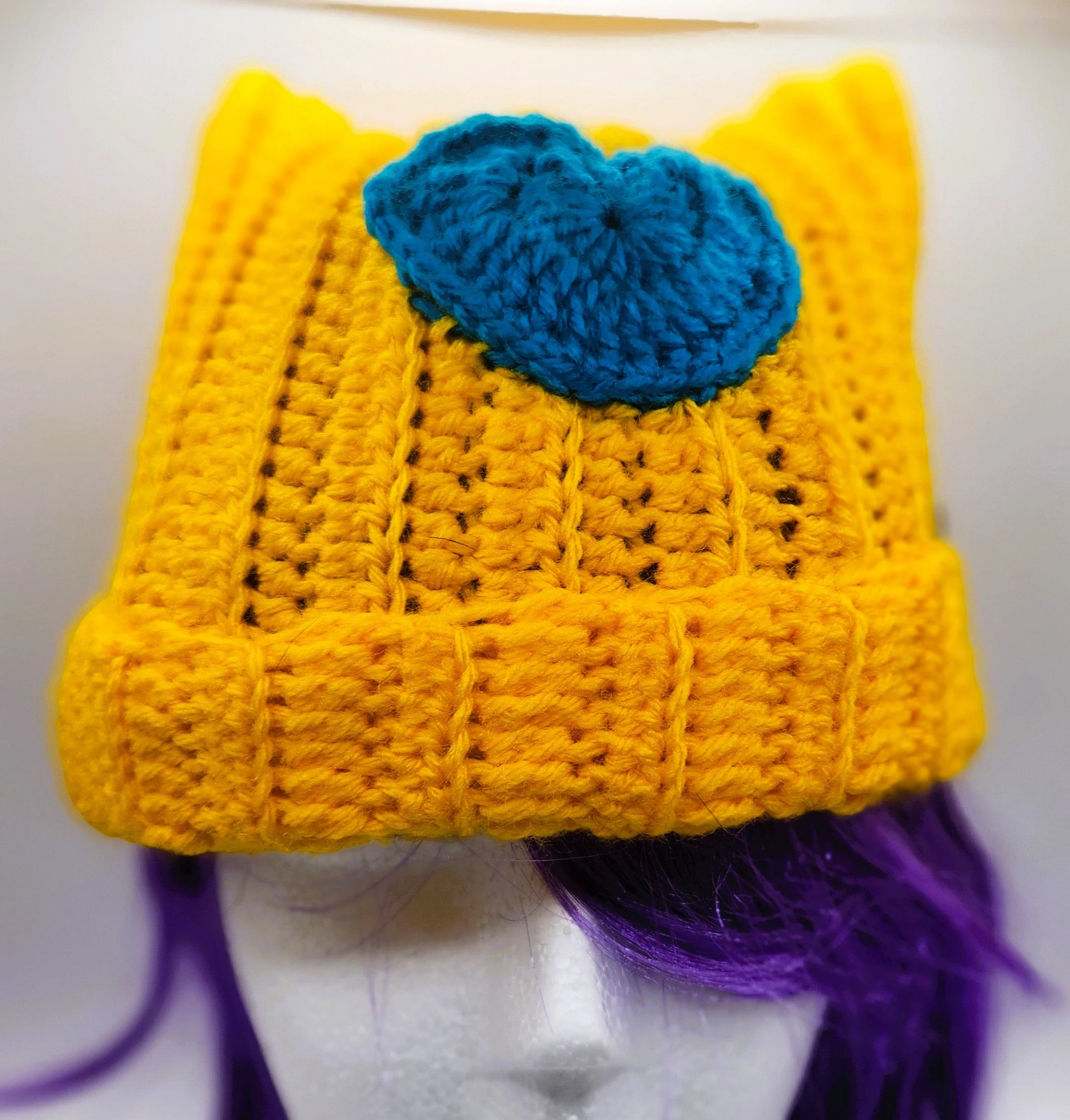 Sunshine Kitty Cat Ear Beanie