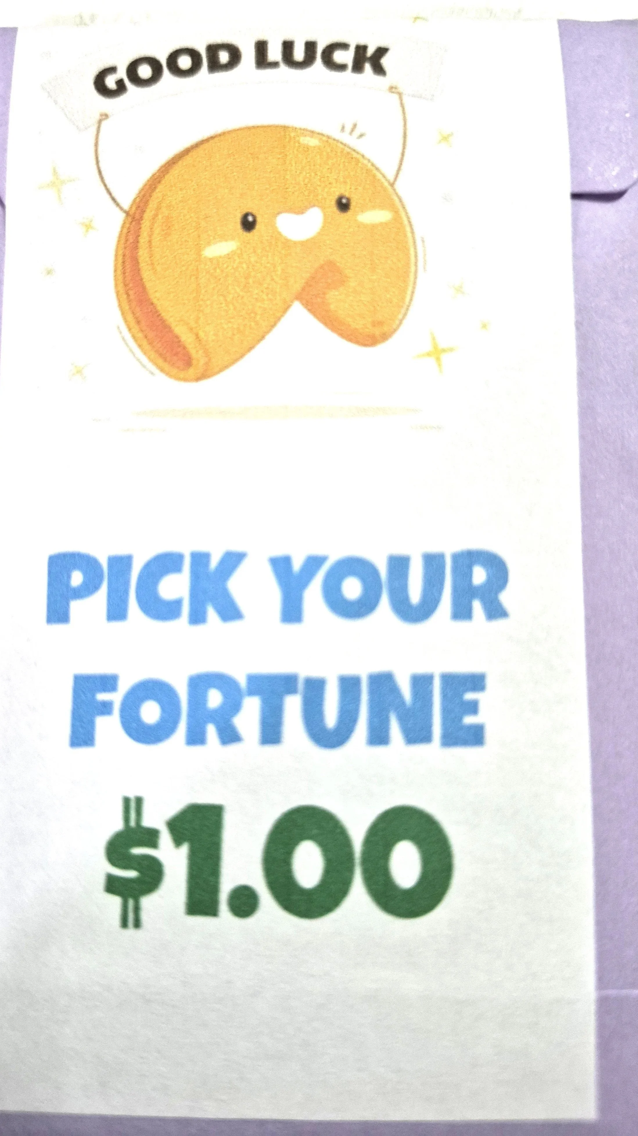 $1.OO FORTUNE ENVELOPES