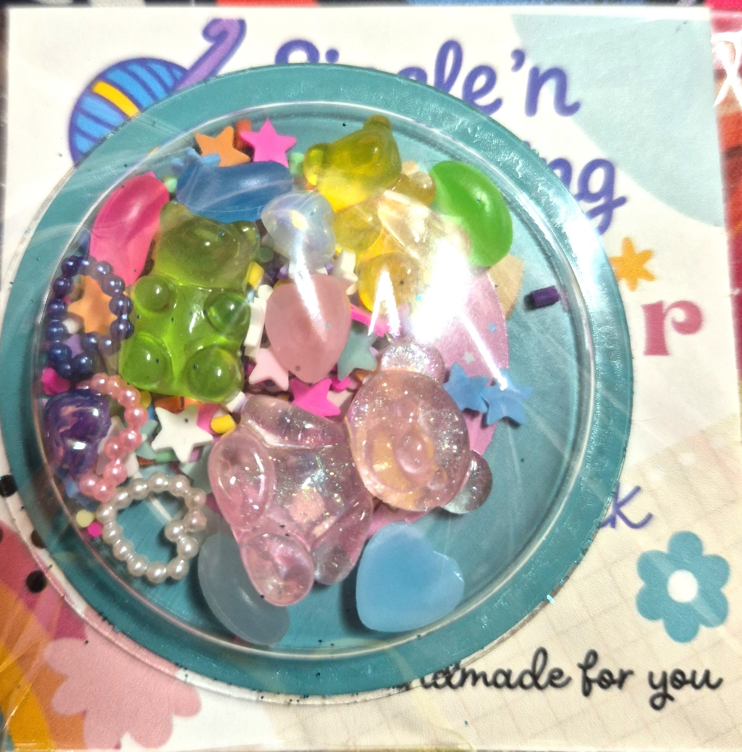 🌟 Surprise 3D Dome Shaker Stickers 🌟 Shake, Shake, Sparkle! ✨