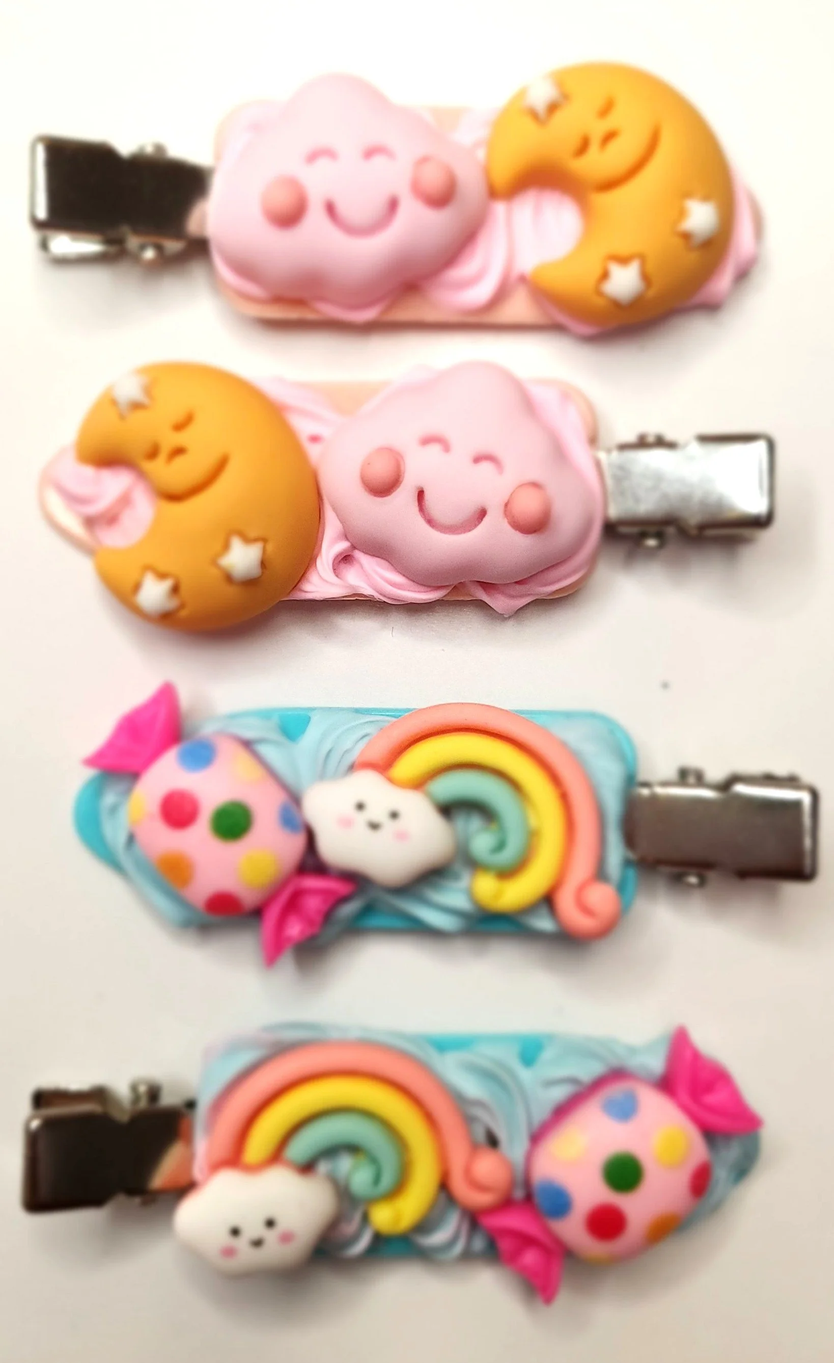 MOON AND CLOUD AND RAINBOW AND CANDY HAIR CLIPS.jpg