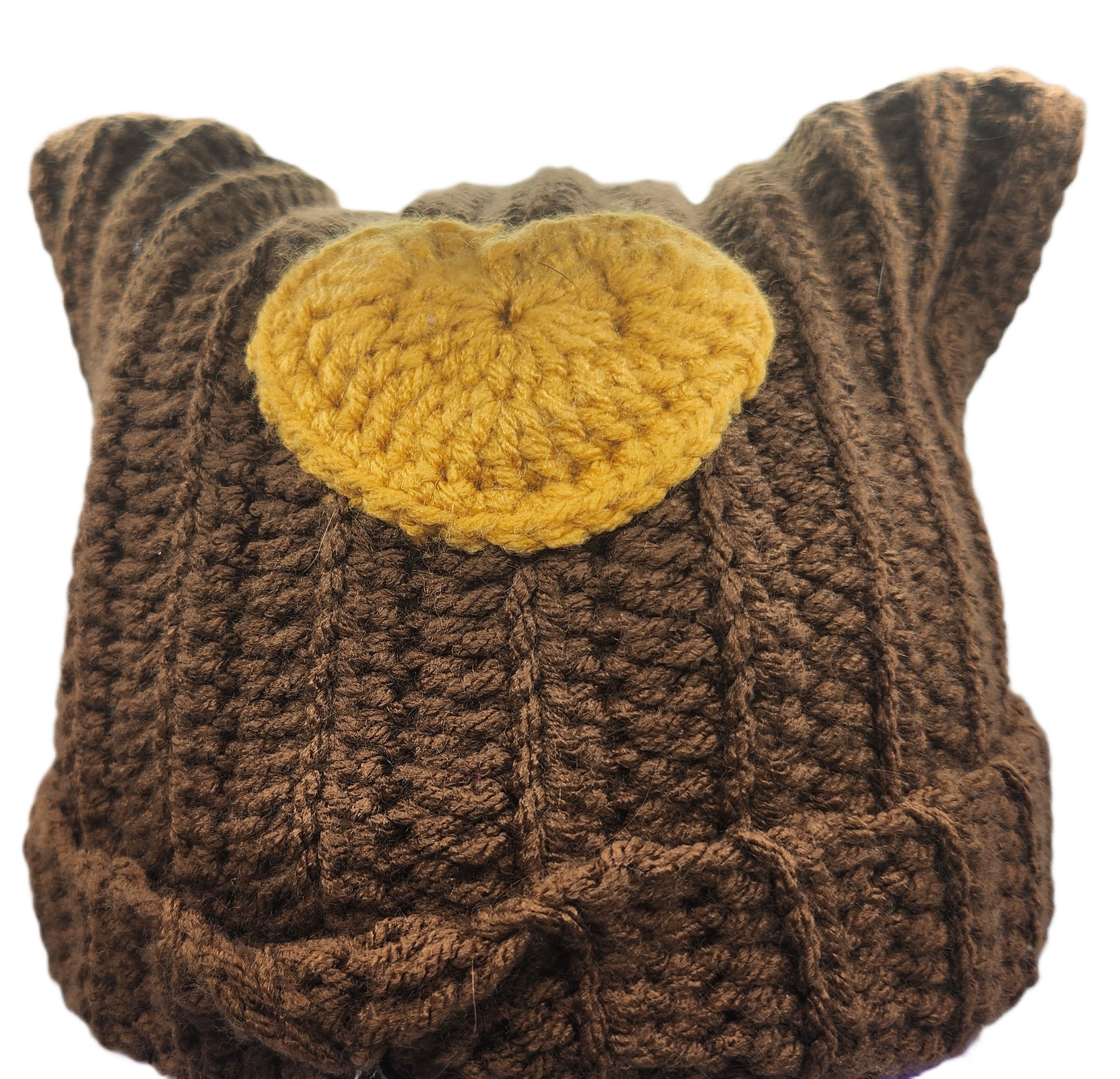 Cocoa Heart Cat Ear Beanie