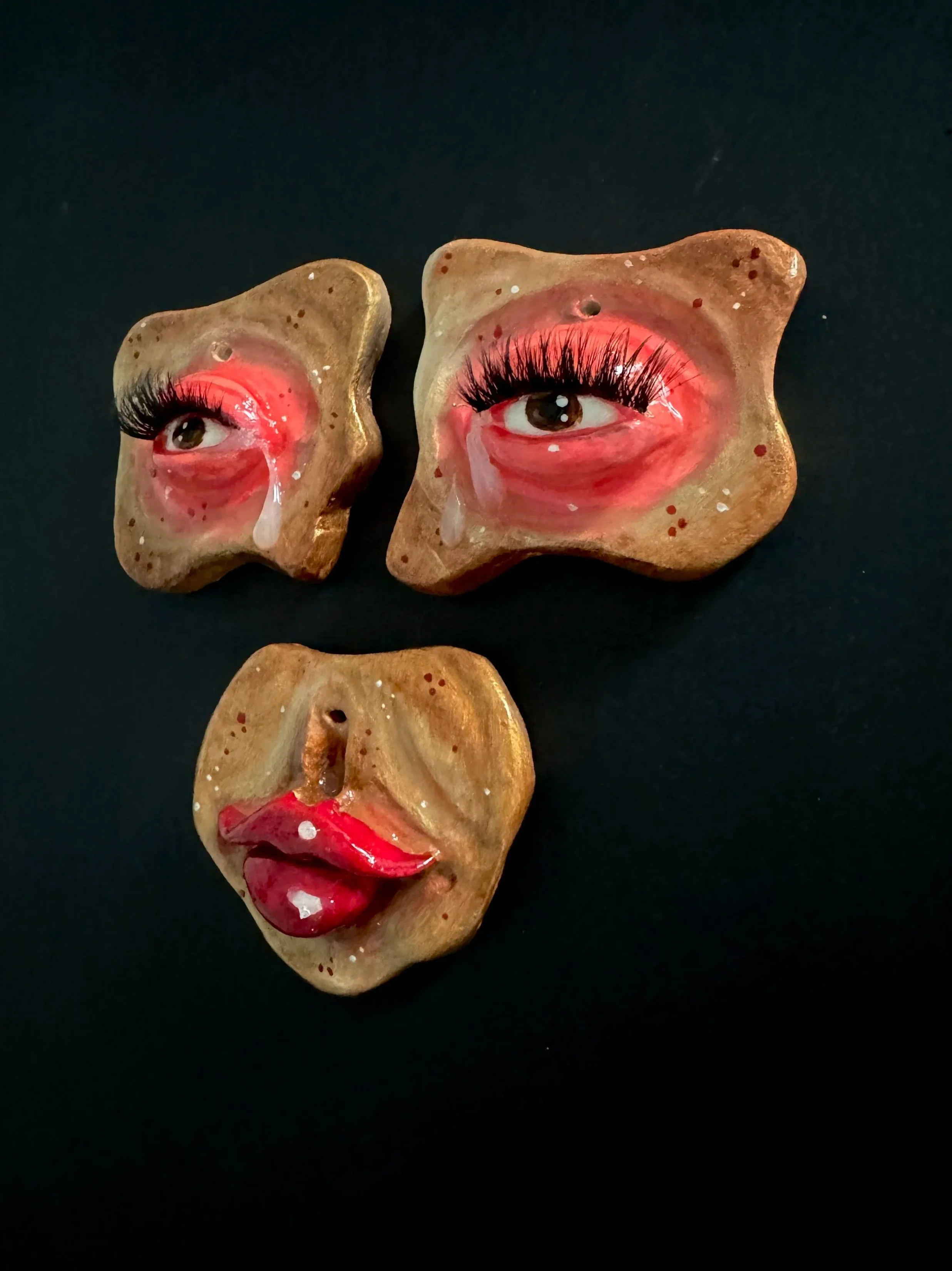 "Deranged Face #2" · Detailansicht