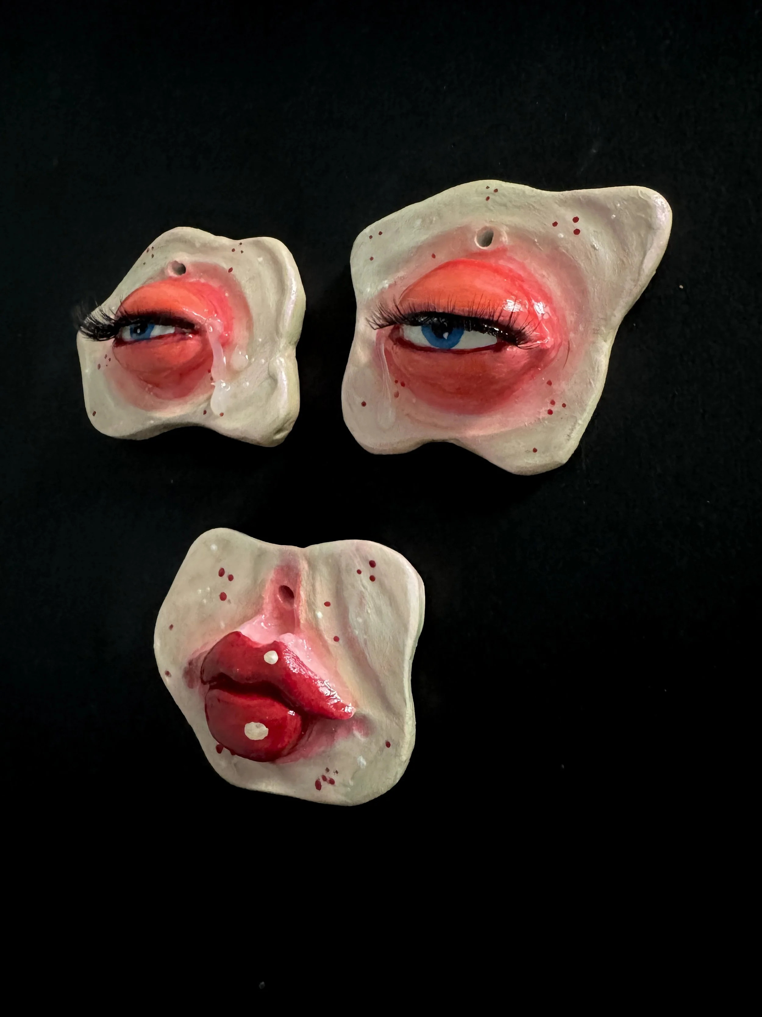 "Deranged Face #1" · Detailansicht