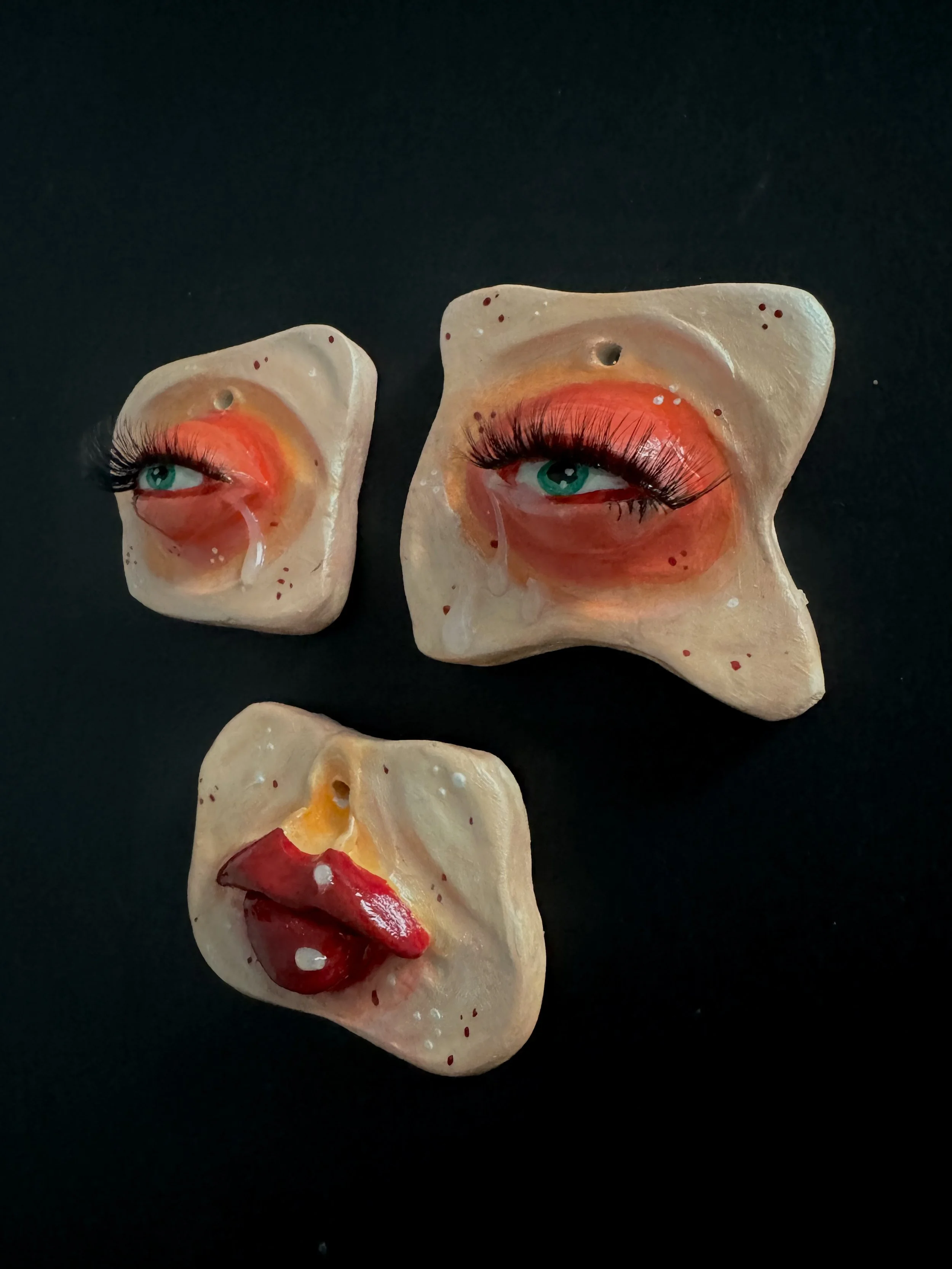 "Deranged Face #3" · Detailansicht