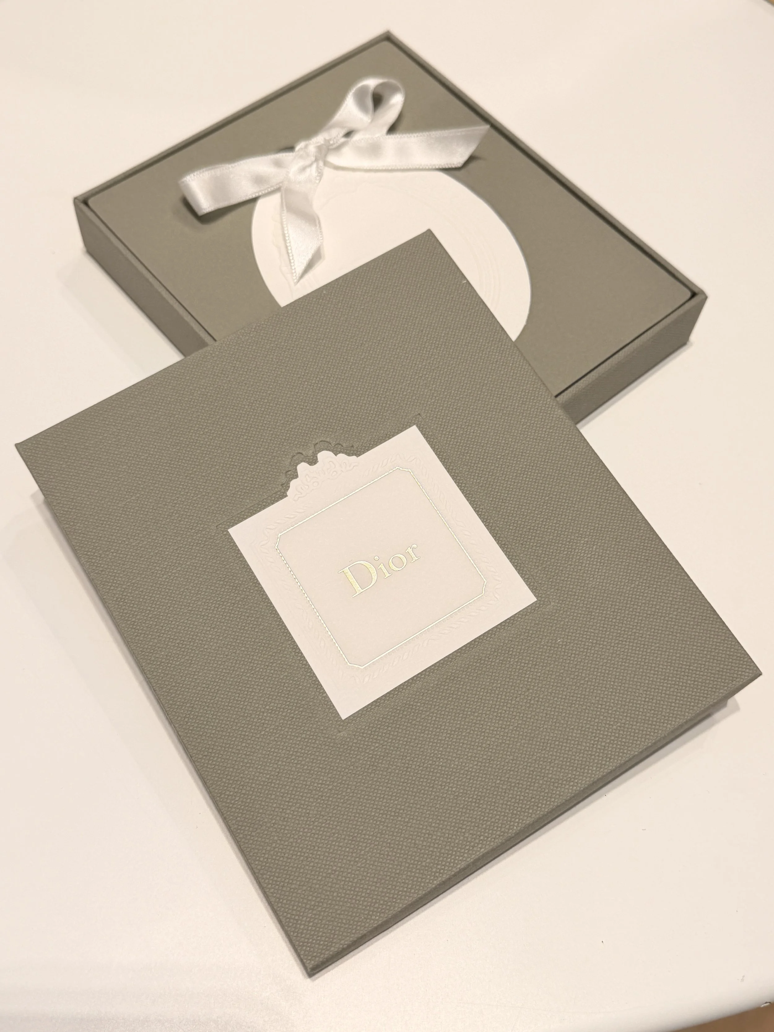 Dior Medallion for engraving in a Dior Boutique P.C. Hoofdstraat in Amsterdam