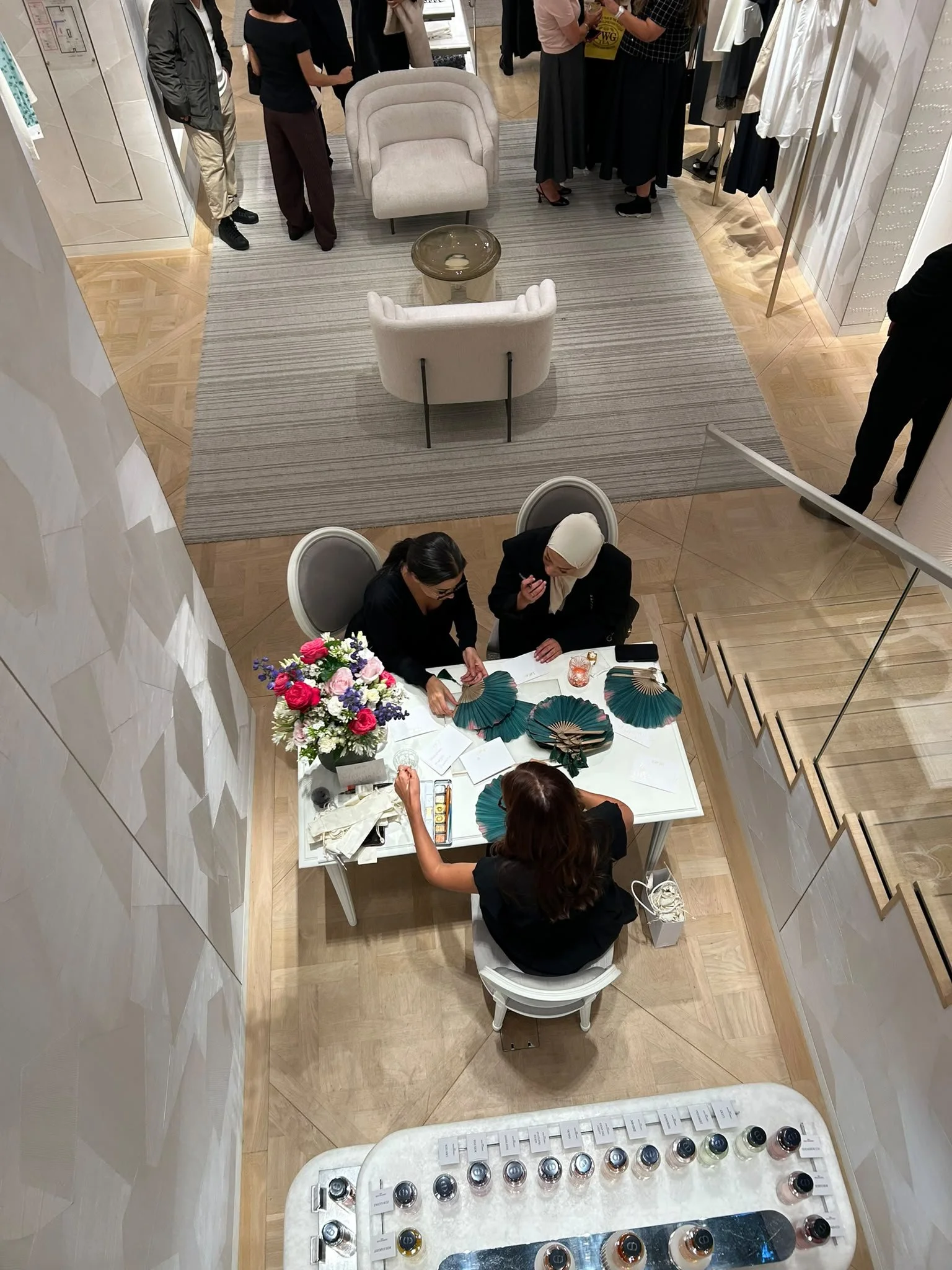 Dior Brand Activation - Gaia with Dior Clients