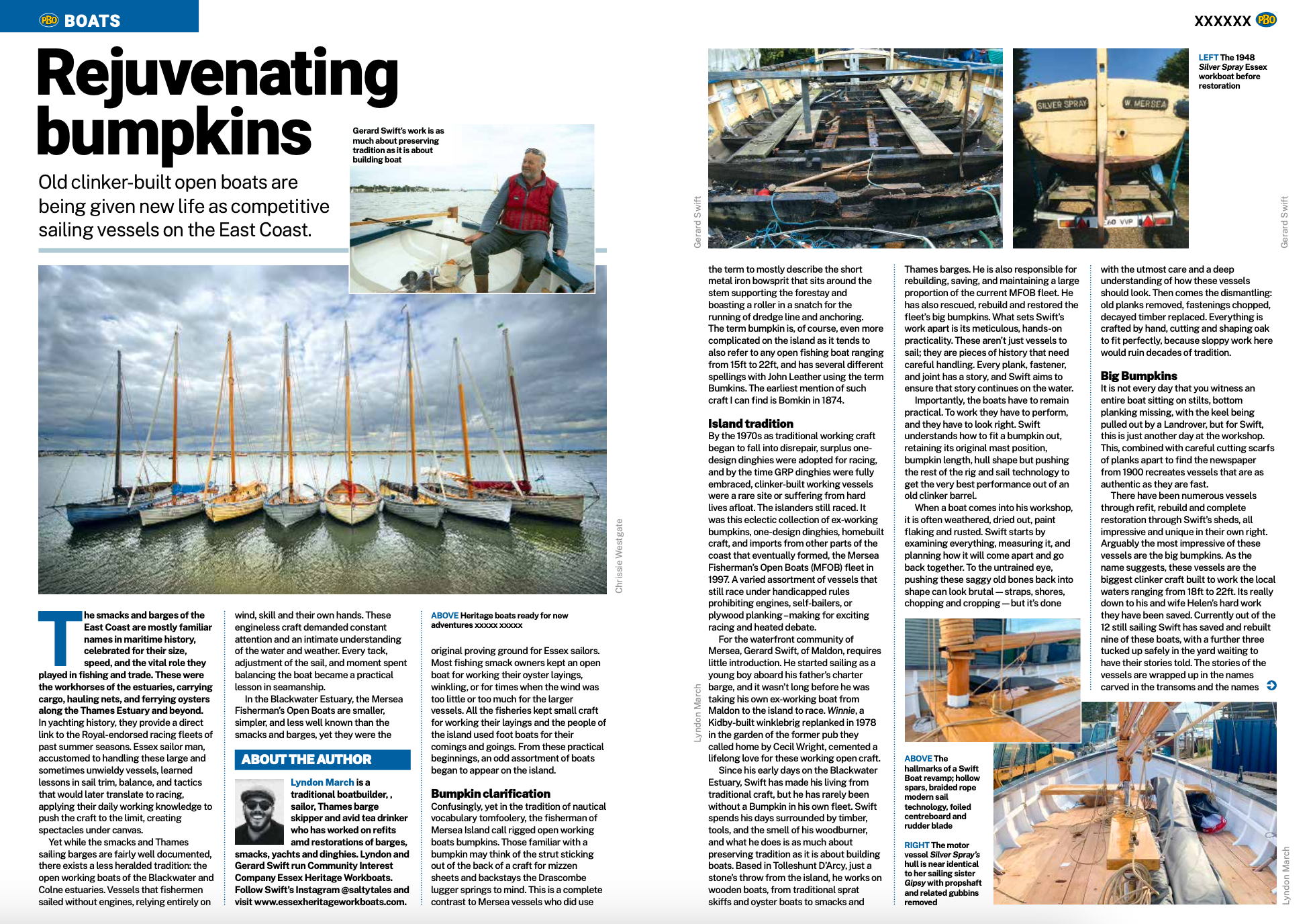 Practical Boat Magazine - Rejuvenating Bumpkins - Lyndon March