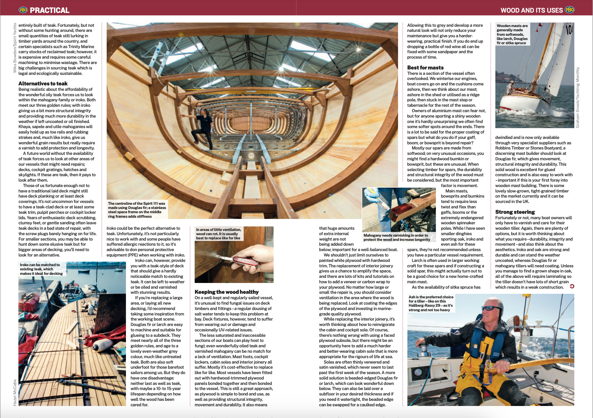 Practical Boat Owner - A Boat owners guide to wood - Lyndon March