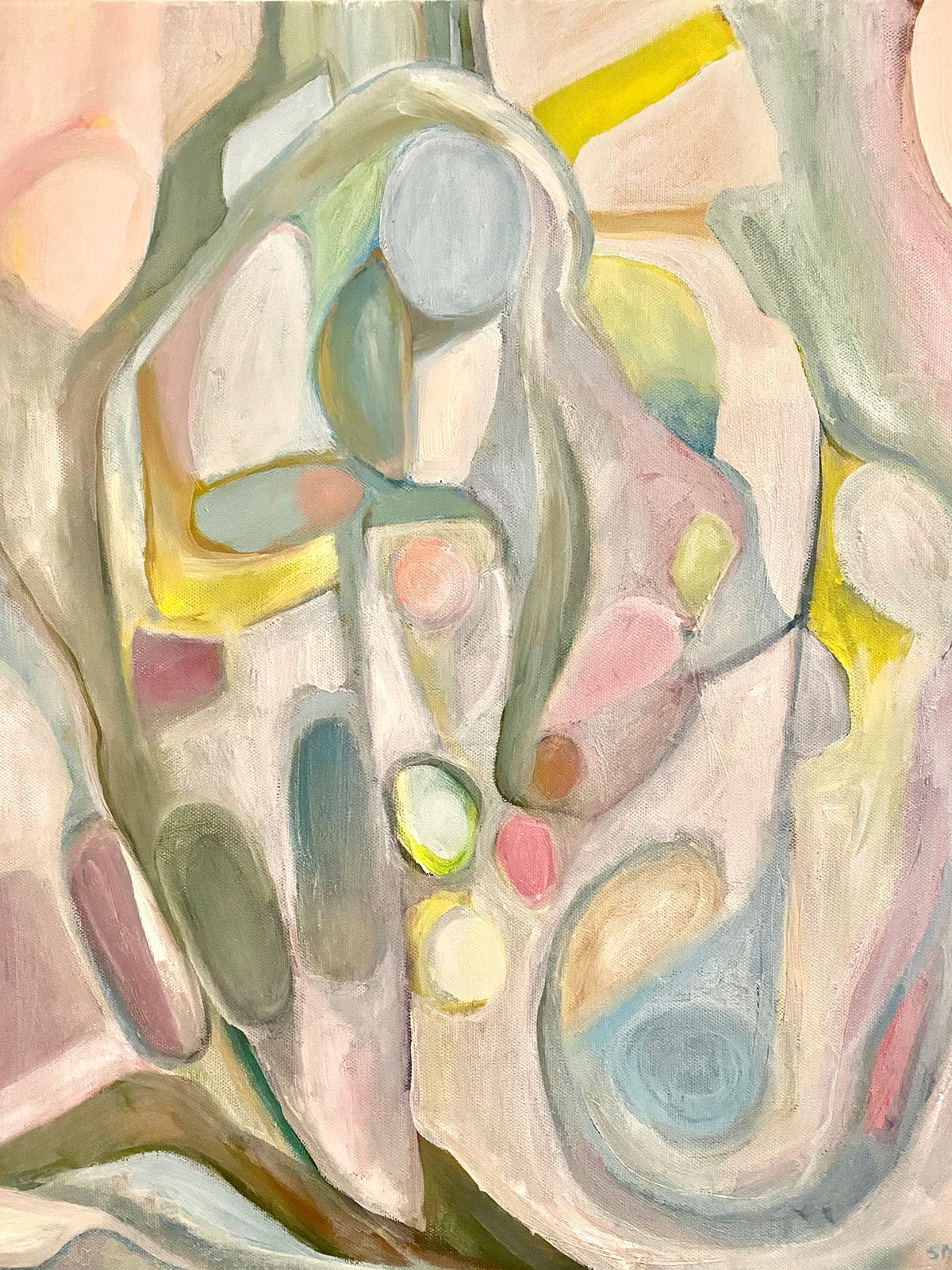 "Madonna" Oil on canvas, 51 x 41 cm