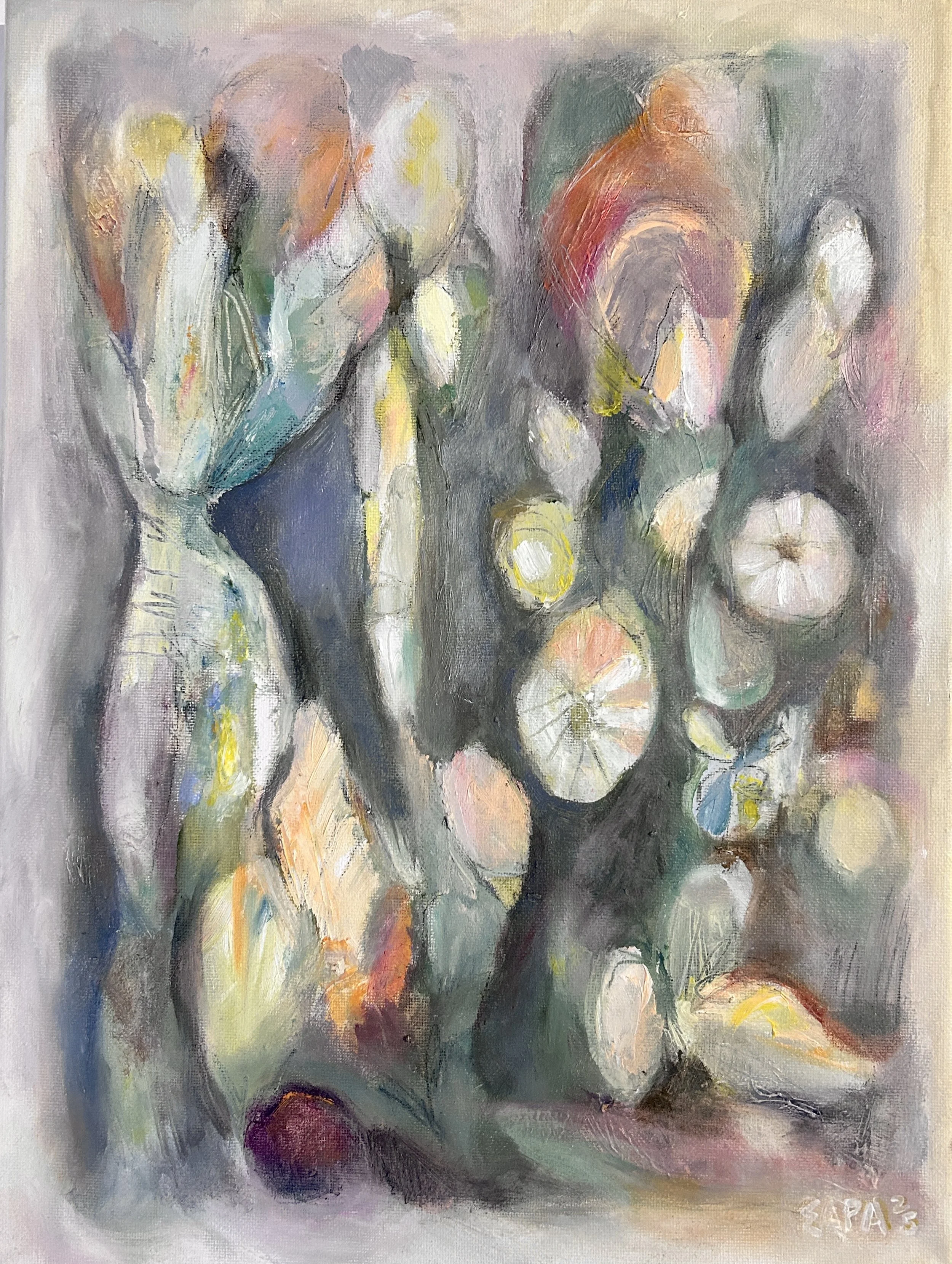 "Underwater" Oil on canvas, 30 x 40cm, 2026.