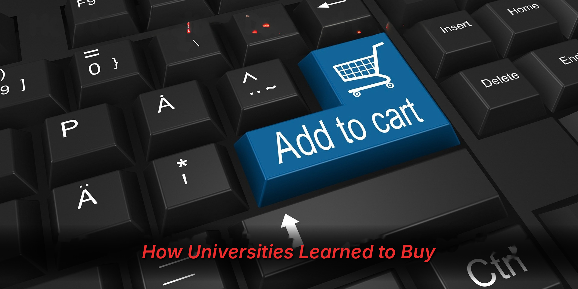 How Universities Learned to Buy