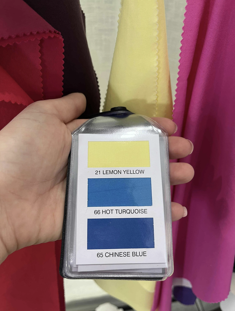 Winter Swatch Wallet