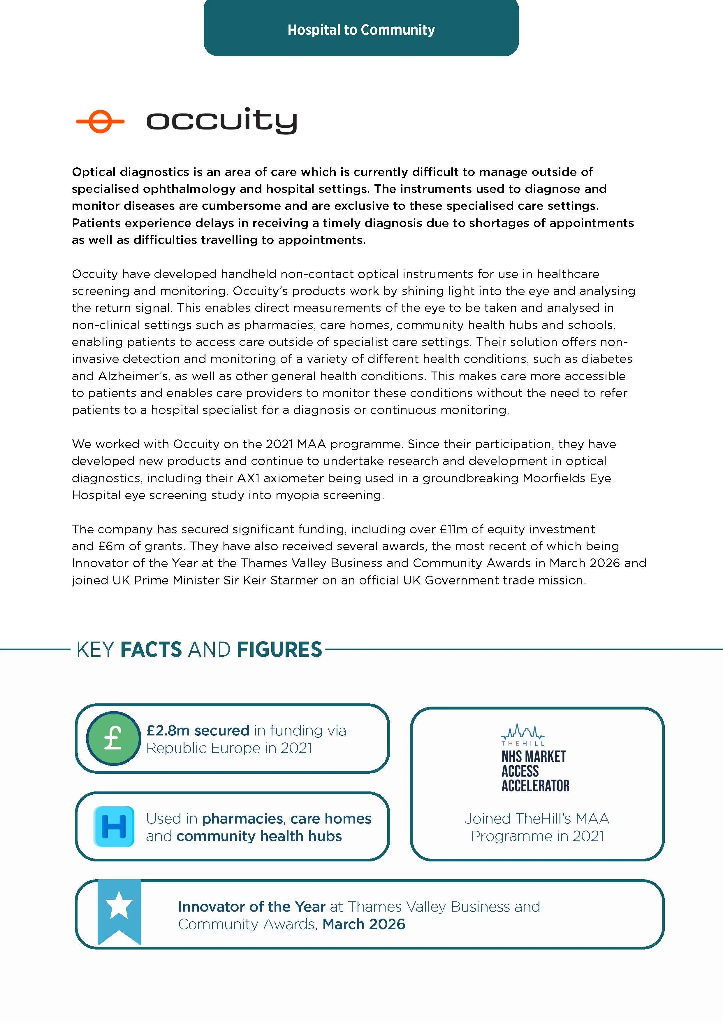 An excerpt of TheHill's Innovation Review, a report on how companies we work with respond to the NHS 10 Year Plan. Writing by me.