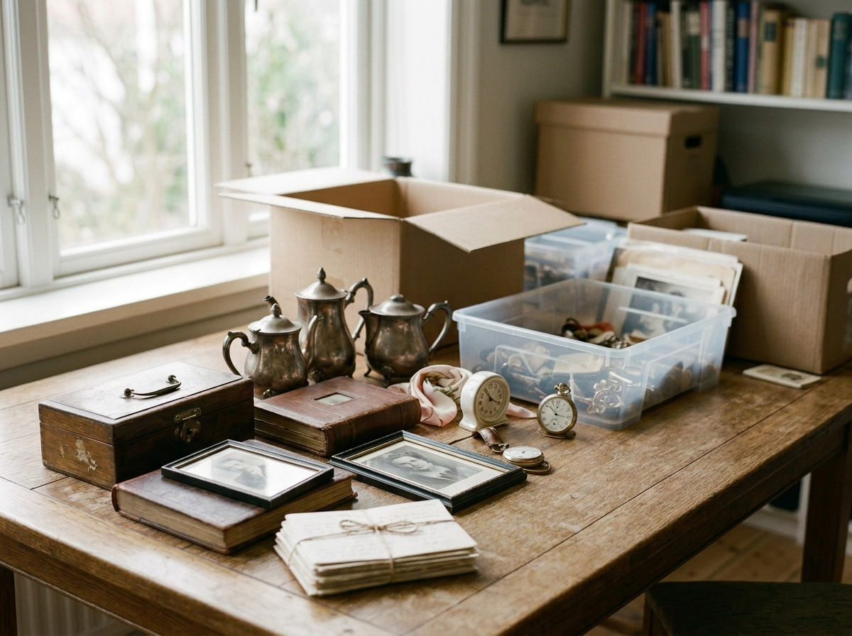 WHAT DO I DO WITH ALL THIS STUFF? ARCHIVING FAMILY HEIRLOOMS