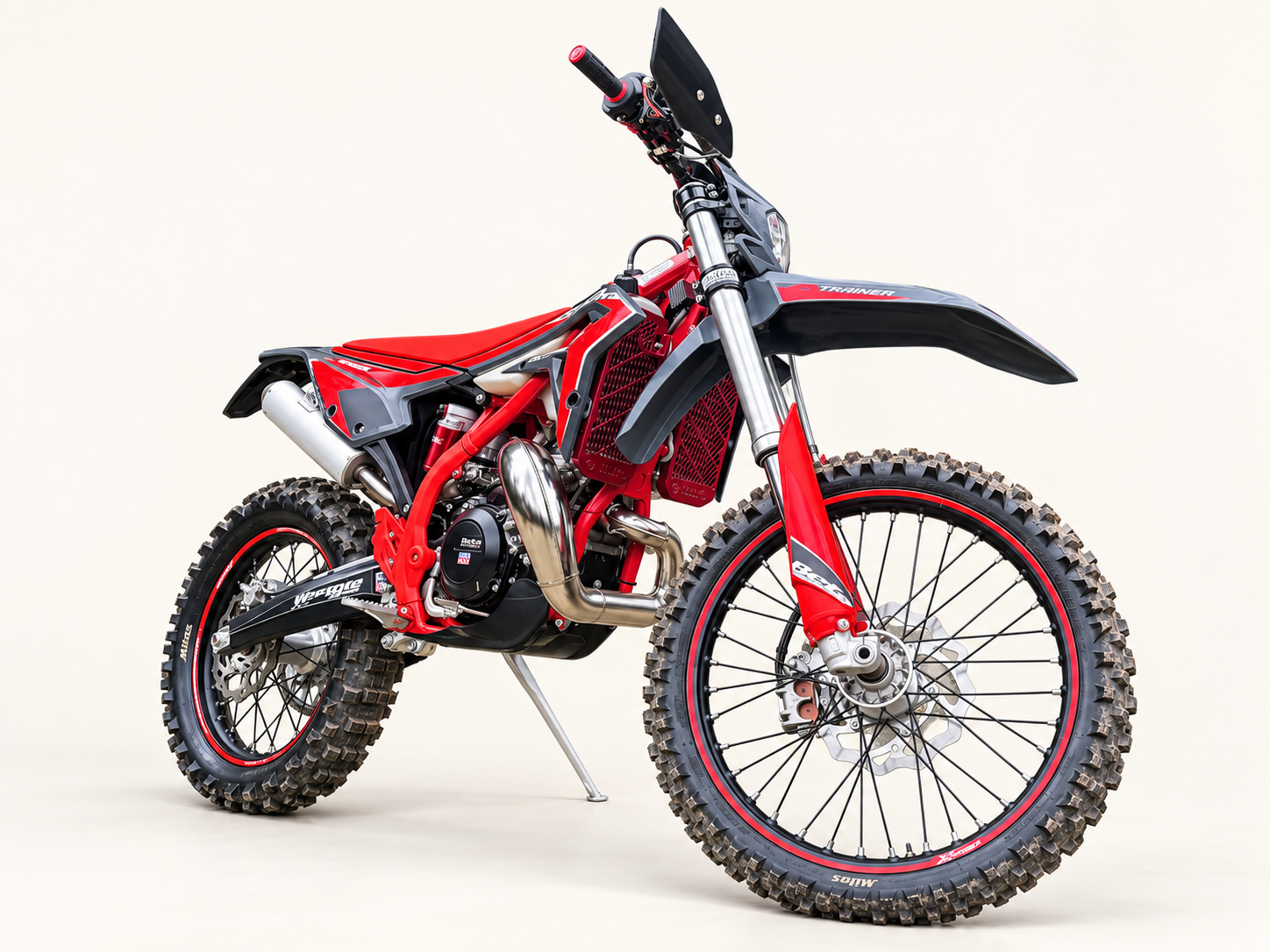 2026 Beta 300 Xtrainer dirt bike available for rental through Waymaker Off-Road at Brushy Mountain Motor Sports Park in Taylorsville, North Carolina.