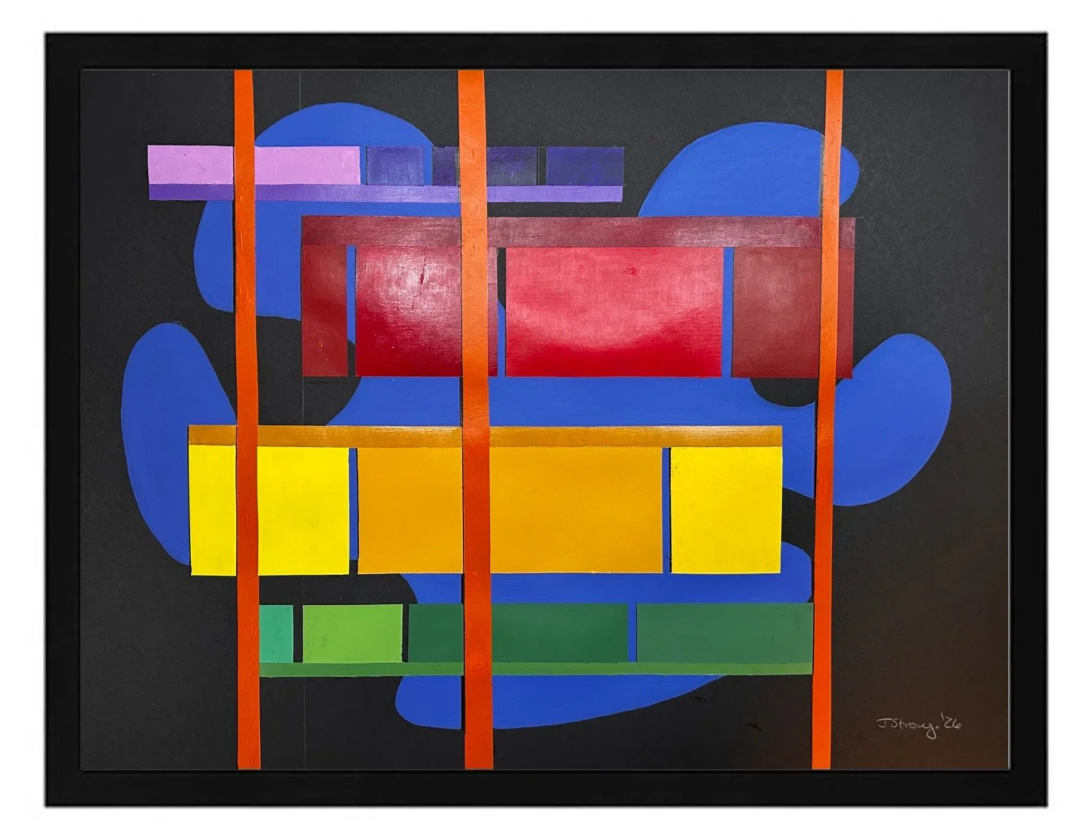 2026;
GEO.FRM 019, for Paul;
24x18"