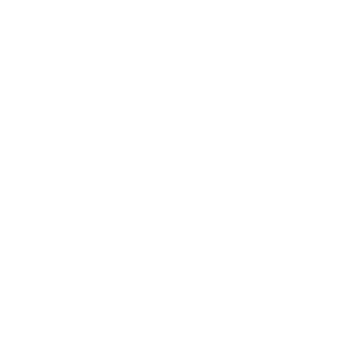 Geometric drawing of an outline square with sections divided by vertical, horizontal, and circle lines.