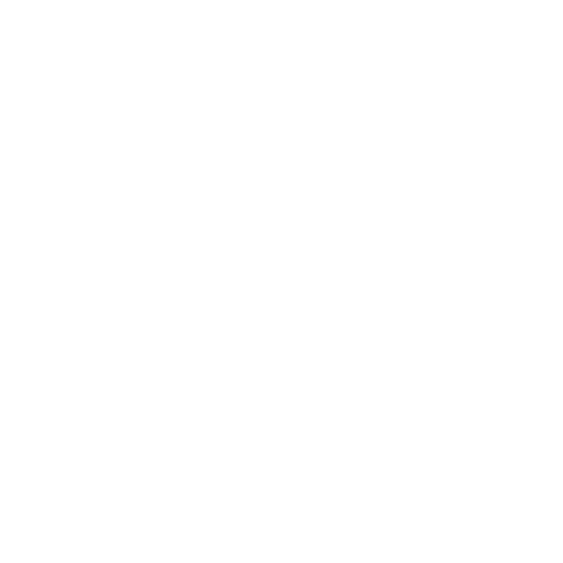 Geometric drawing of an outline square with sections divided by vertical, horizontal, and half circle lines.