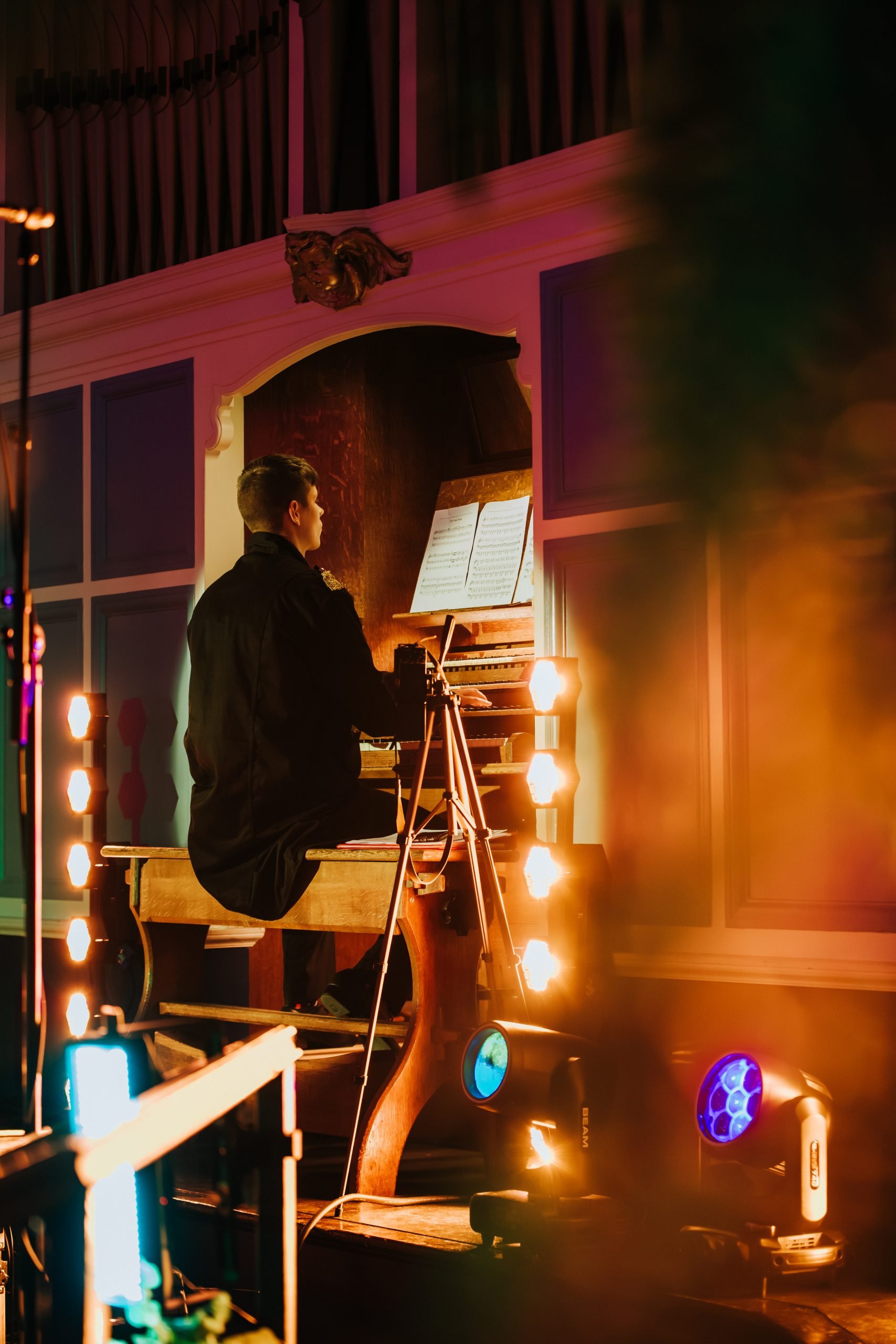 Organist at Mystic Fate Fantasy Ball UK