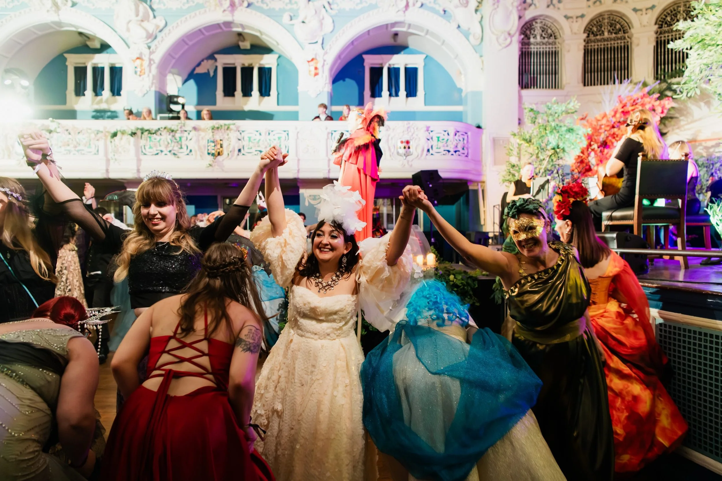 Dancing at Mystic Fate Fantasy Ball UK