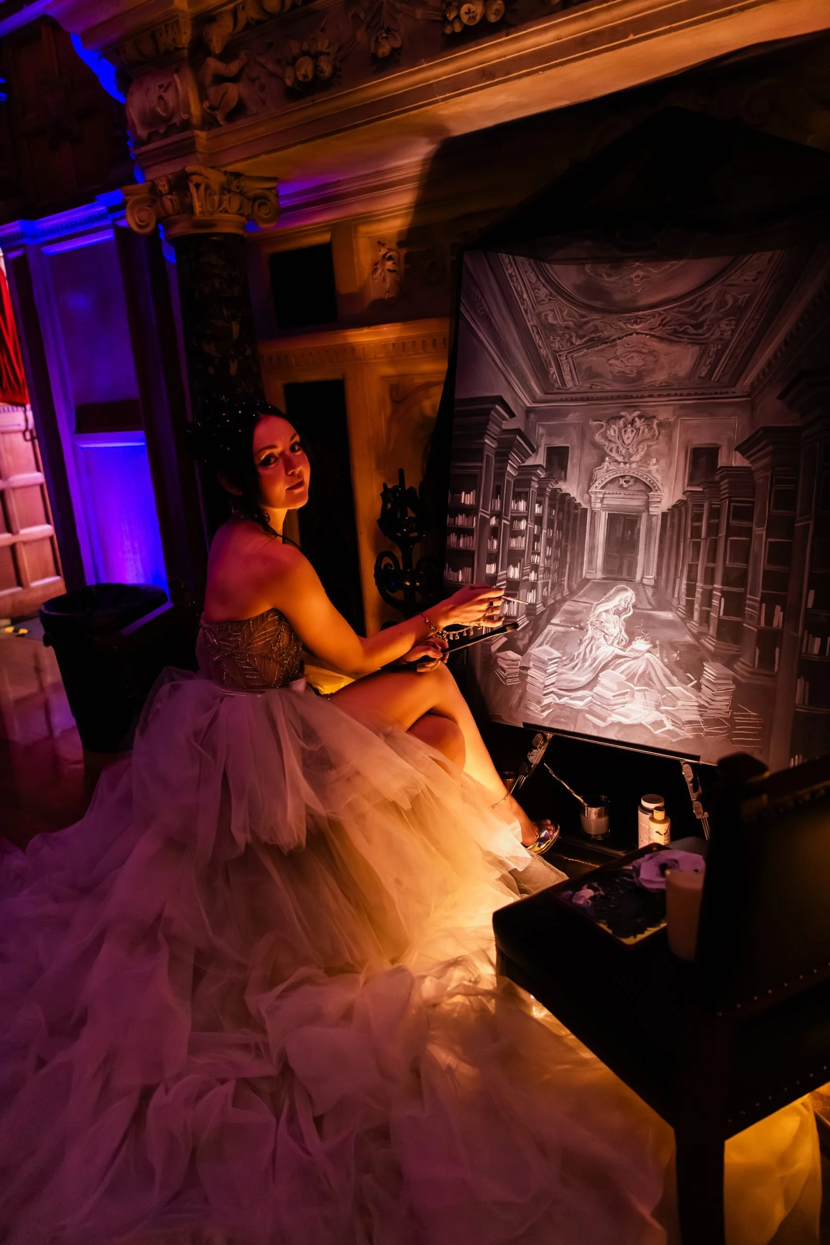 Olivia Rose James Painter at Fantasy Ball UK
