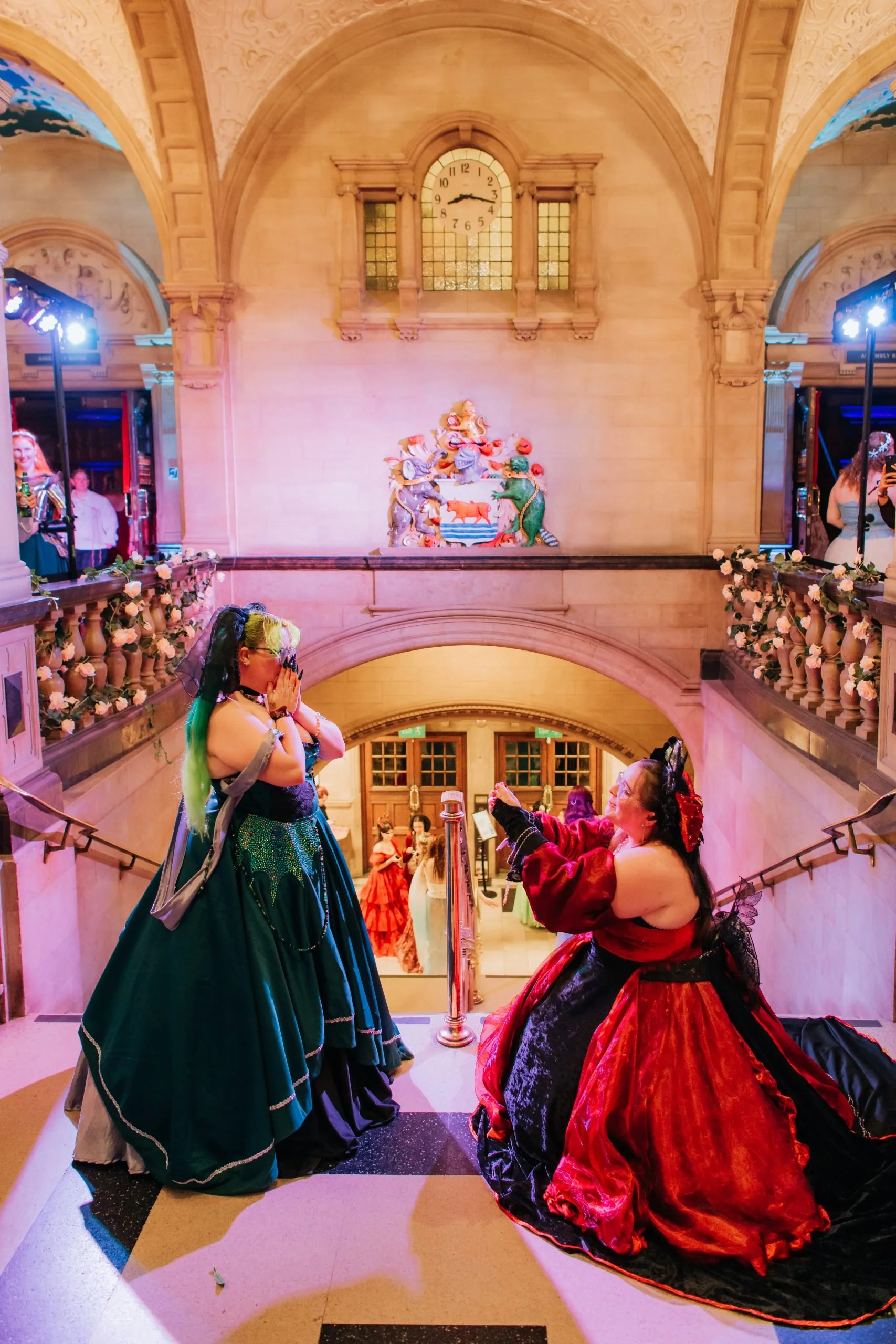 Gay Engagement Proposal at Mystic Fate Fantasy Ball UK 