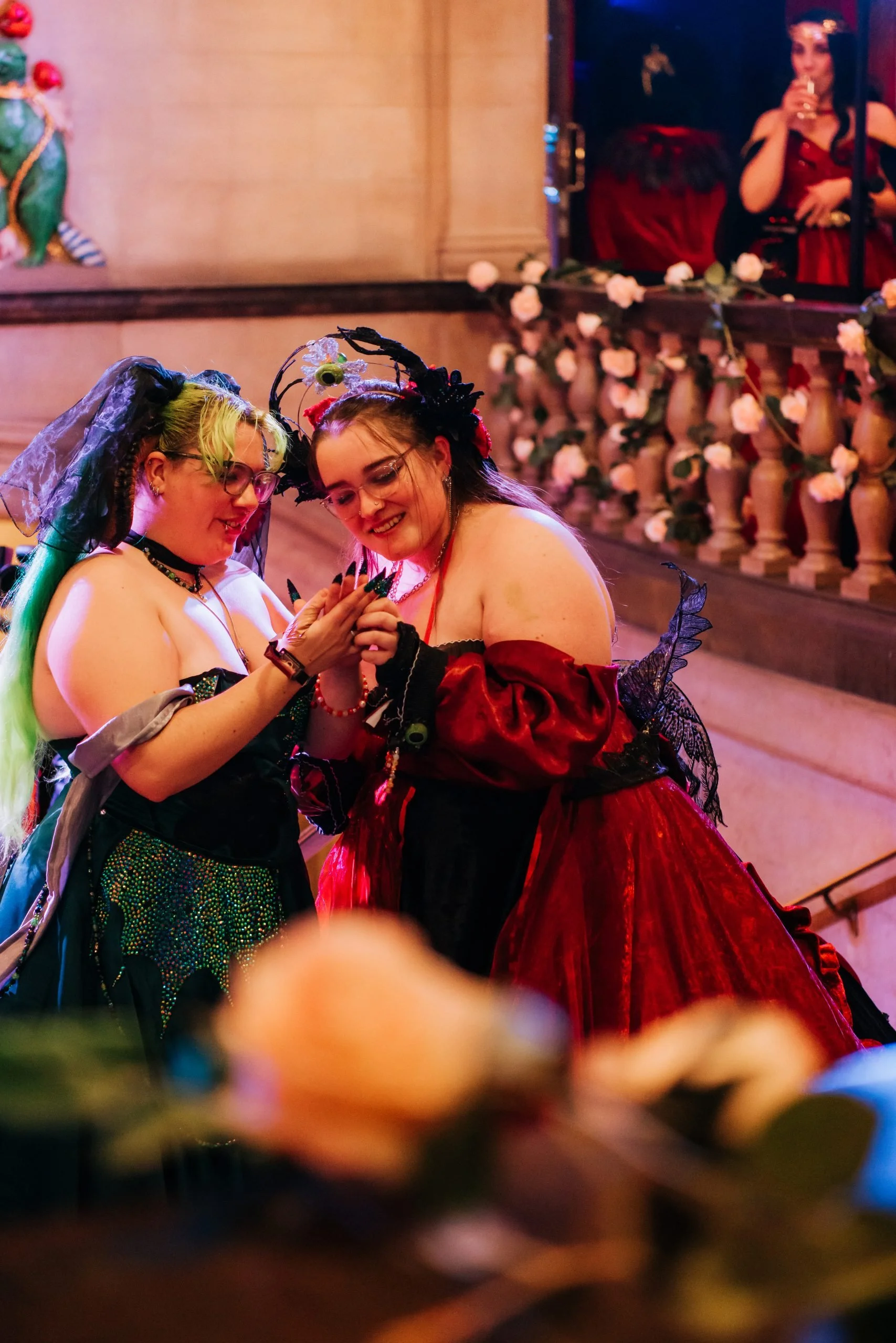 Gay Engagement Proposal at Mystic Fate Fantasy Ball UK 