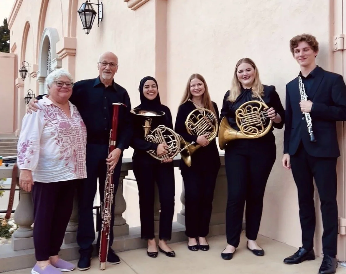 A particularly special chamber music performance at the Music Academy of the West, with my wonderful colleagues Paige Quillen and Layan Atieh