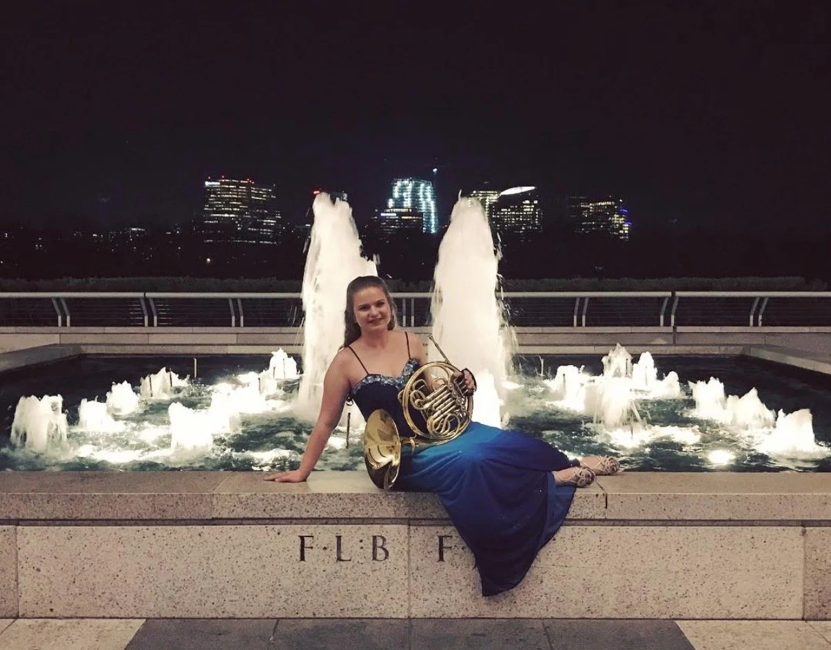 After a solo recital at the Kennedy Center with the NSO Youth Fellowship