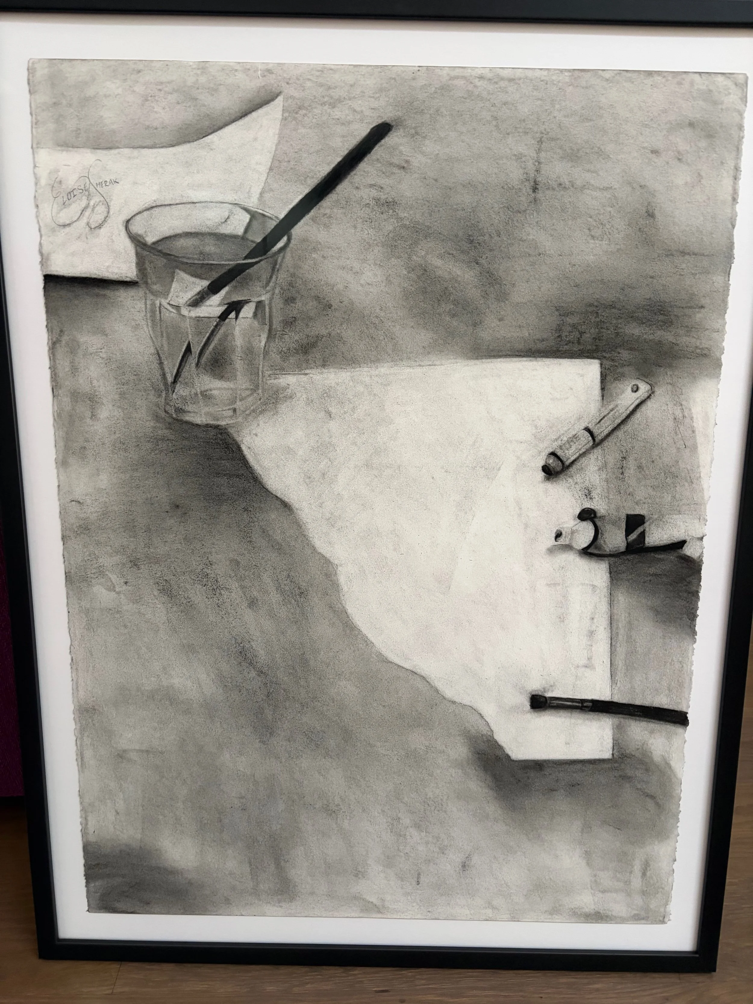 Work In Progress, Graphite on paper