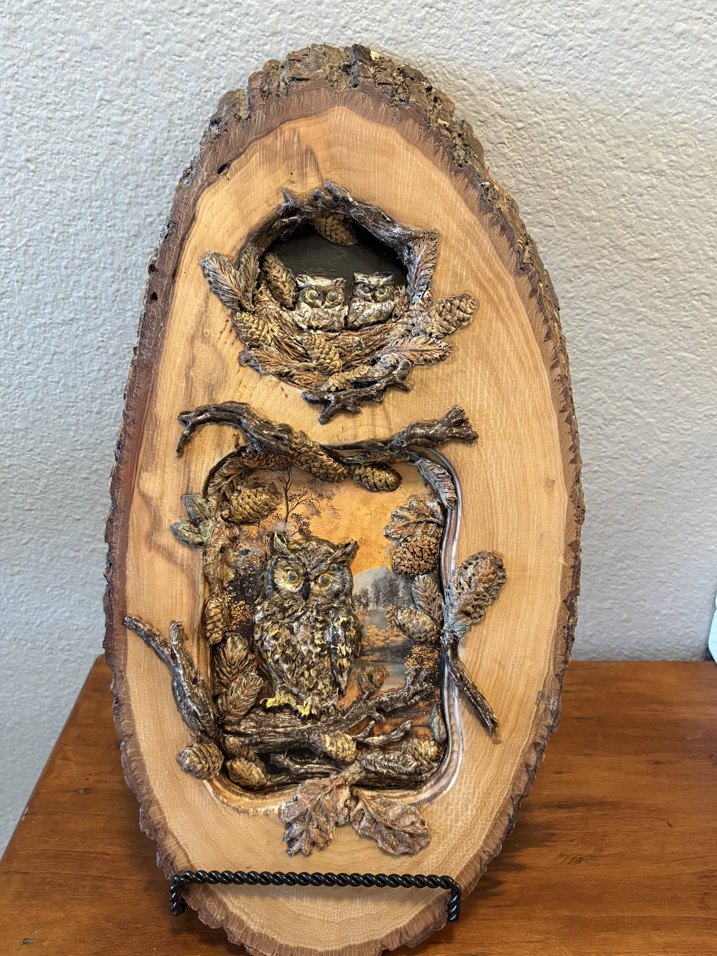 Woodland Owl Wall Art