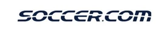 Soccer.com logo in navy blue text on white background.