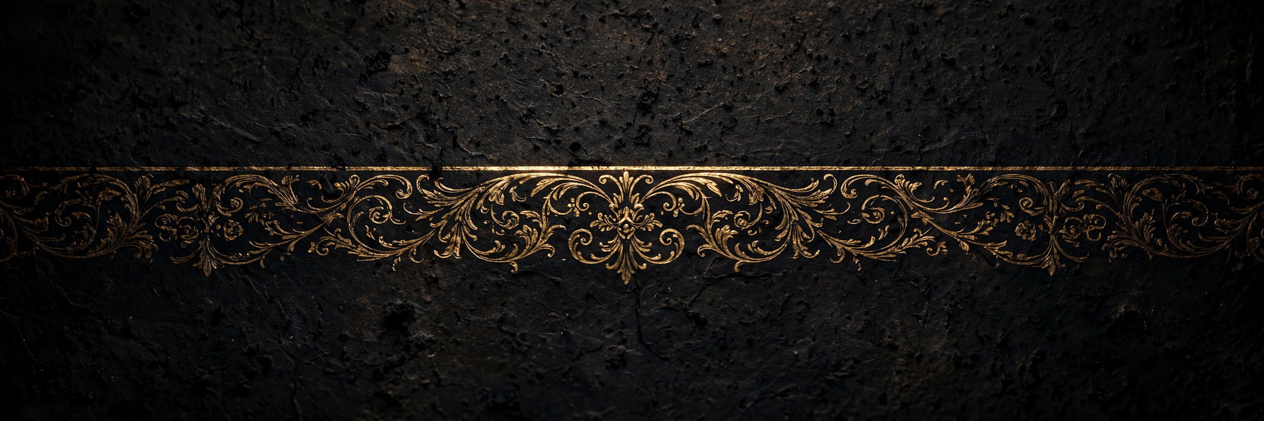 Gold filigree texture.