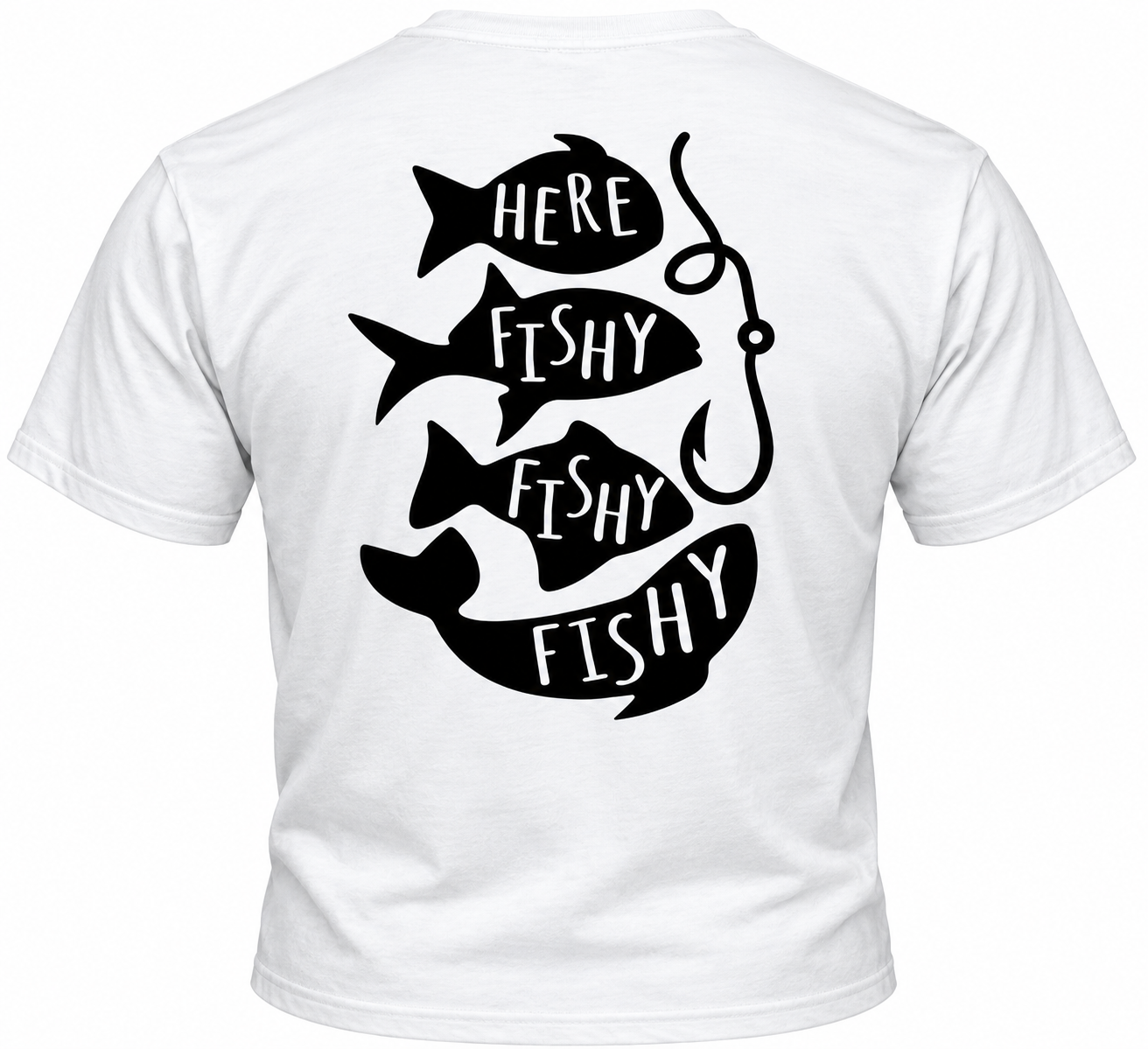 Here Fishy Fishy Fishy T-Shirt Mockup.png
