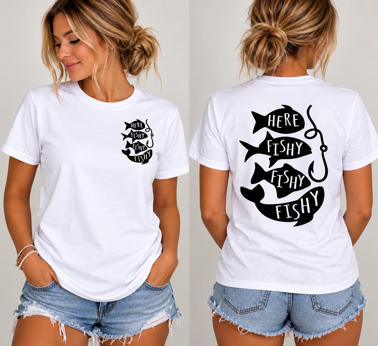 Front and Back Fishy T-Shirt Mockup.png