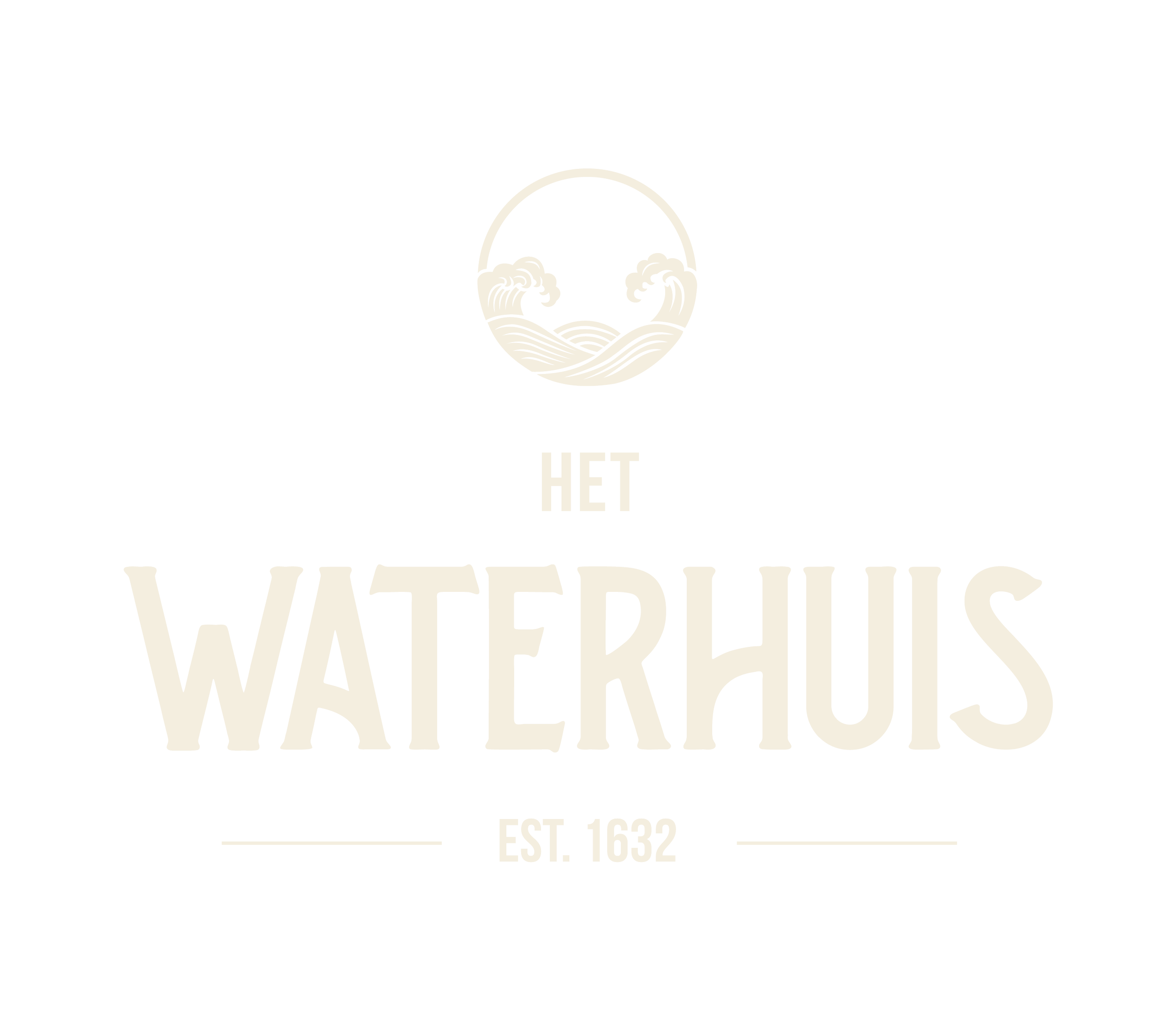 logo van restaurant het waterhuis in oostende