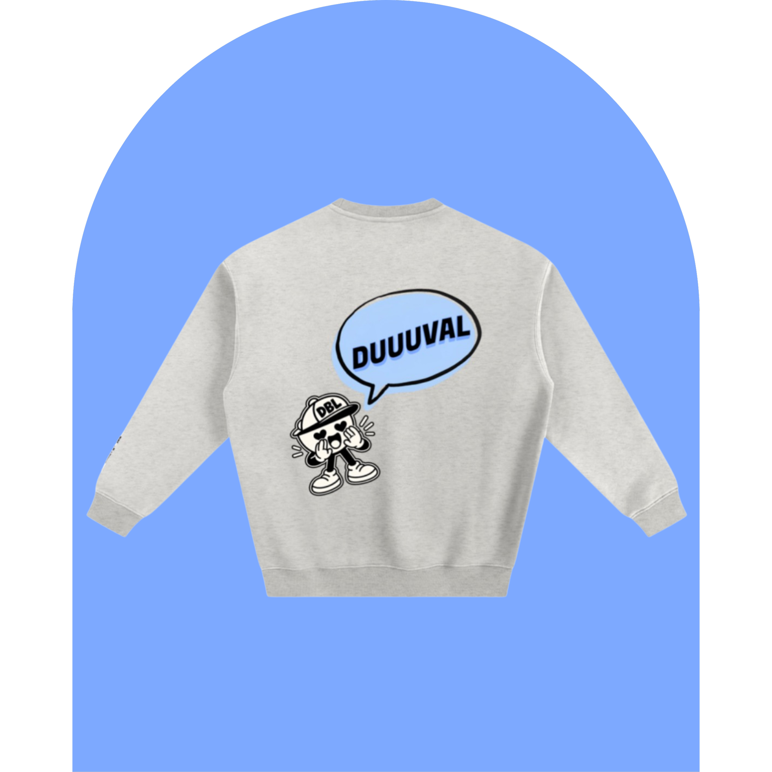 “DUUUVAL” Fleeced Sweatshirt