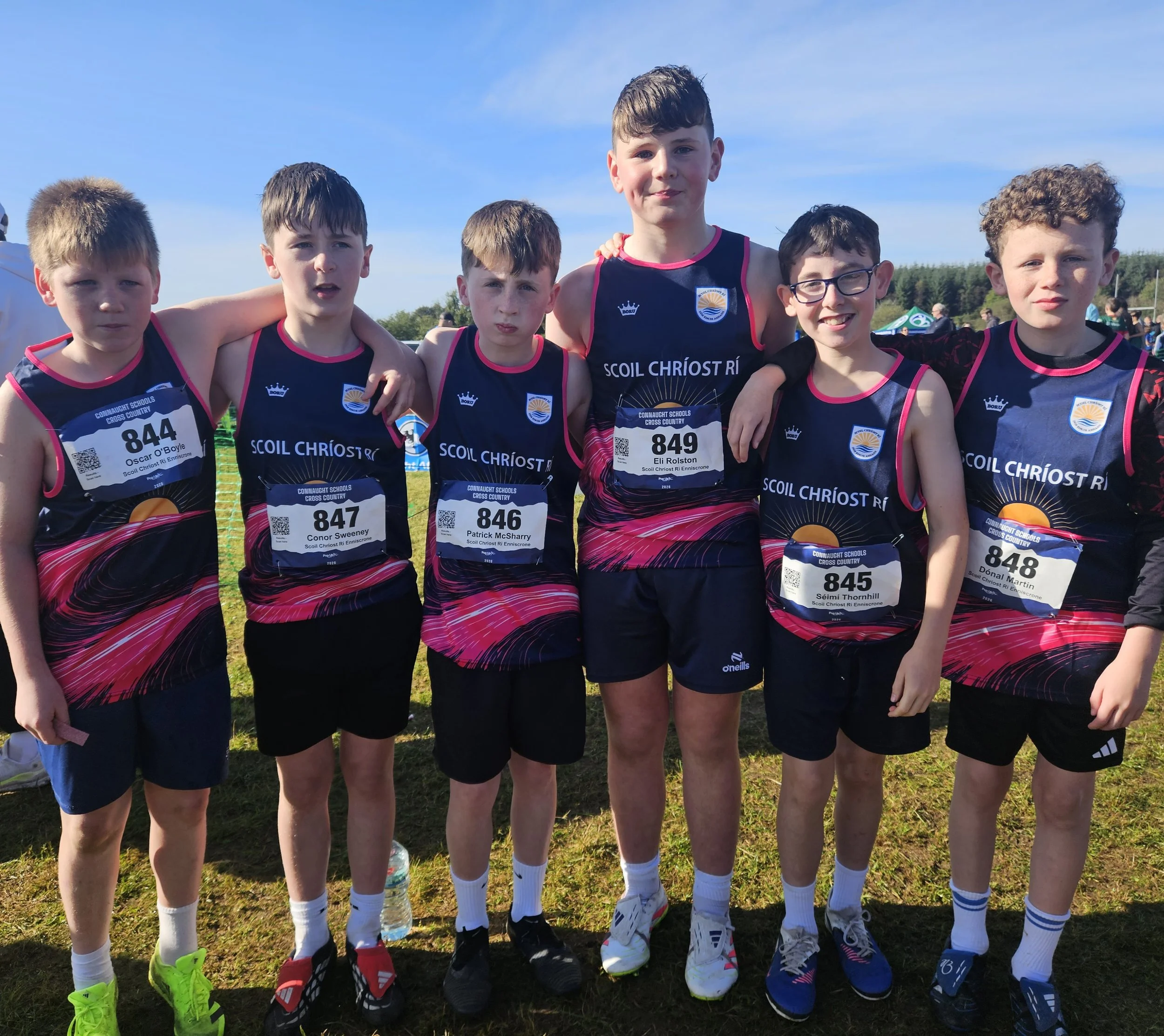 Senior Boys Shine at Connacht Cross Country