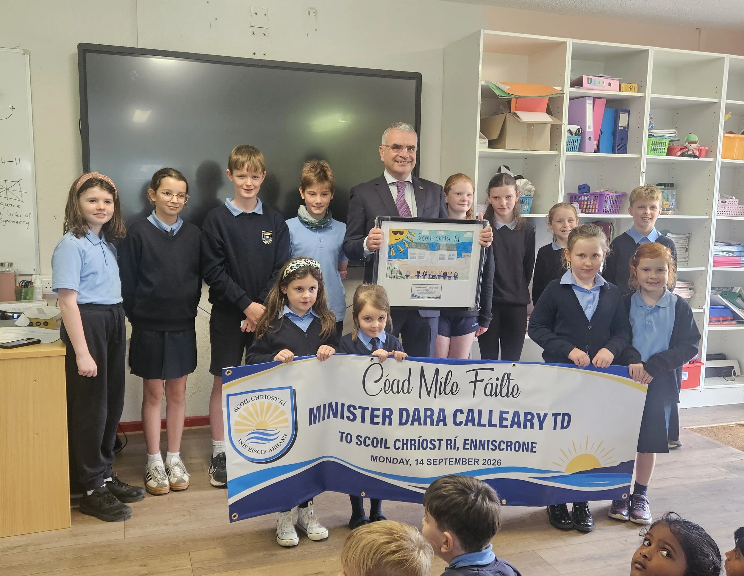A Special Visit from Minister Dara Calleary