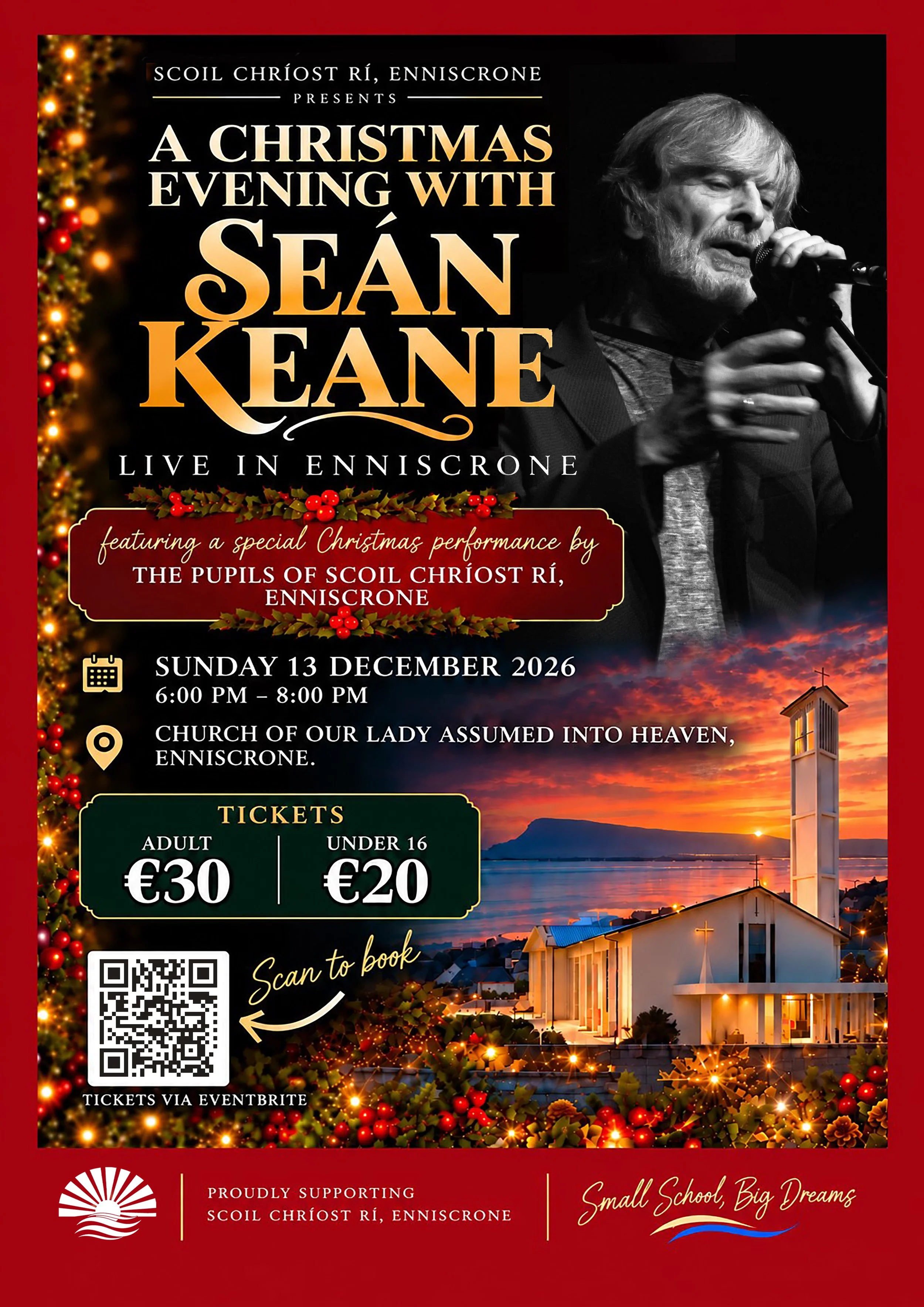 Seán Keane Christmas concert in Enniscrone